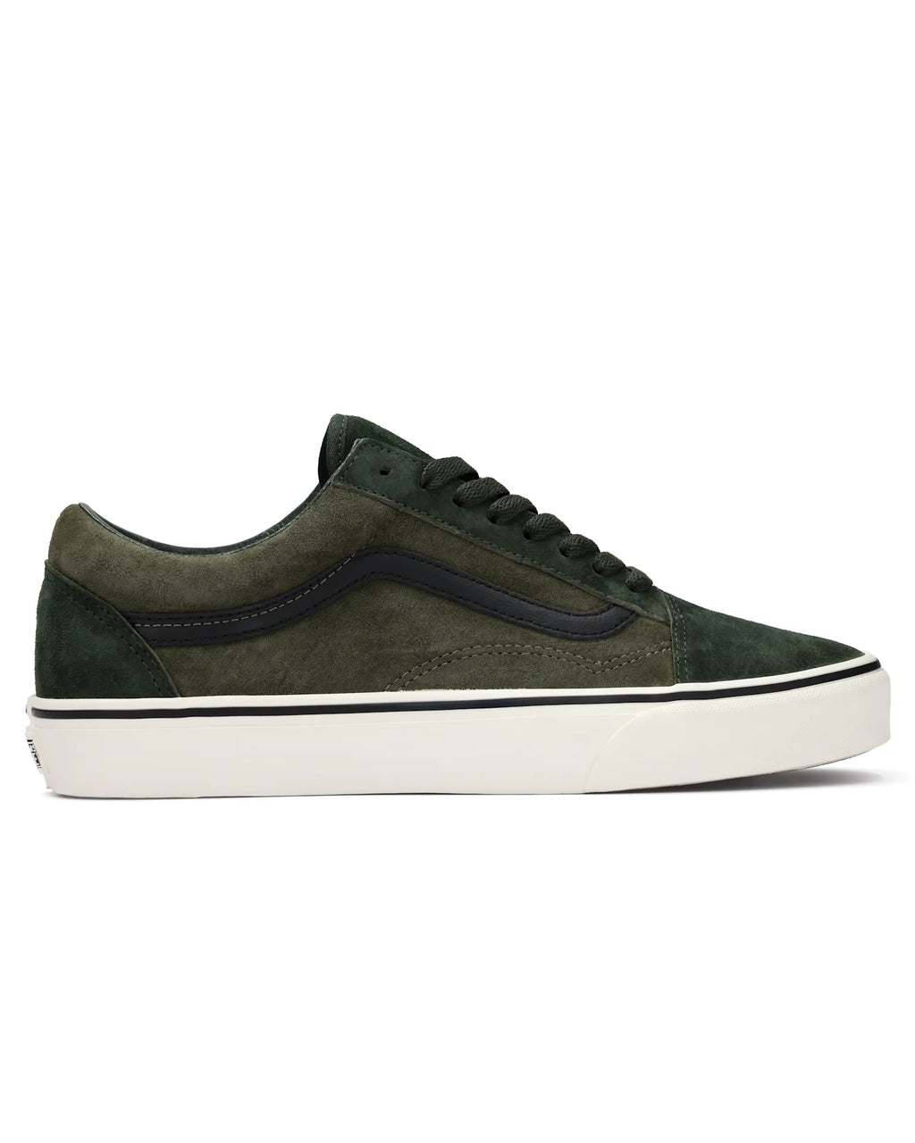 VANS Old Skool PIG SUEDE GREEN/MULTI Cipő VN000D9YBGK1 - 1