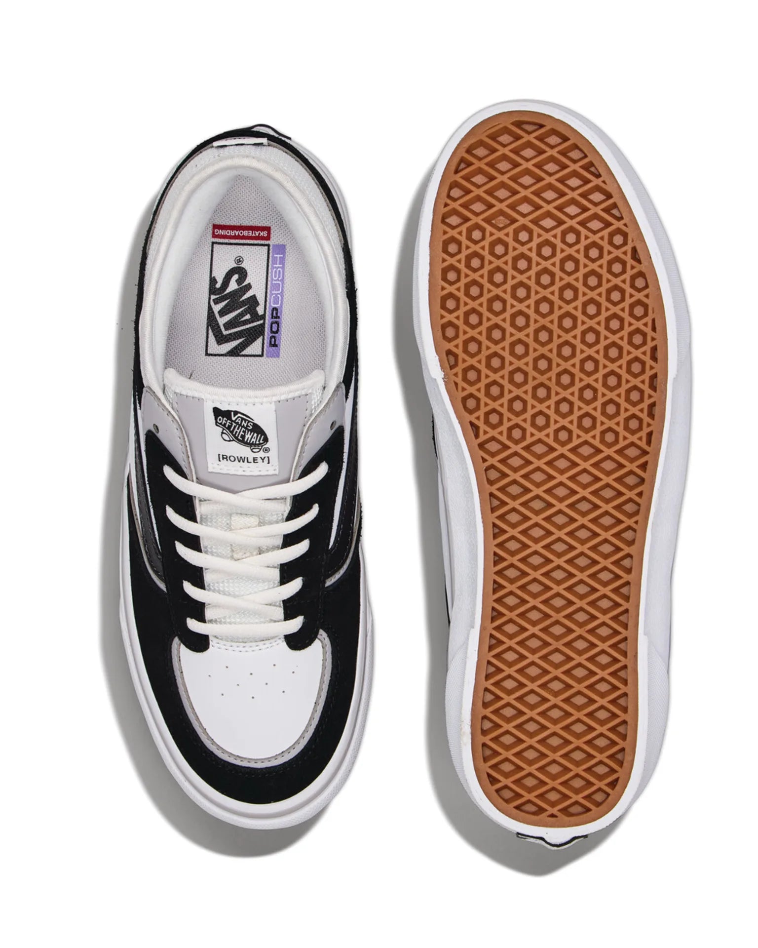 VANS Skate Rowley Black/White Cipő VN000DA2BA21 - 2