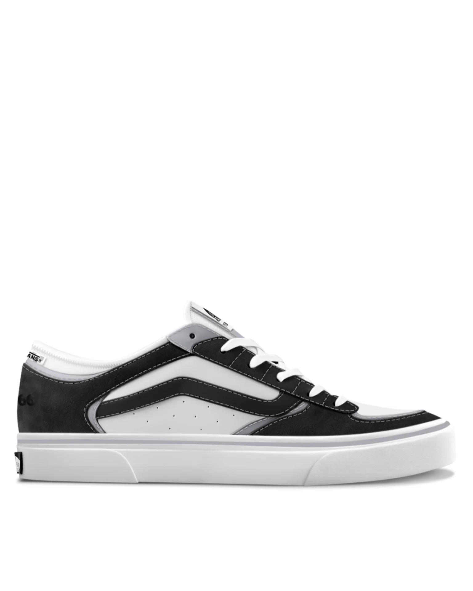 VANS Skate Rowley Black/White Cipő VN000DA2BA21 - 1