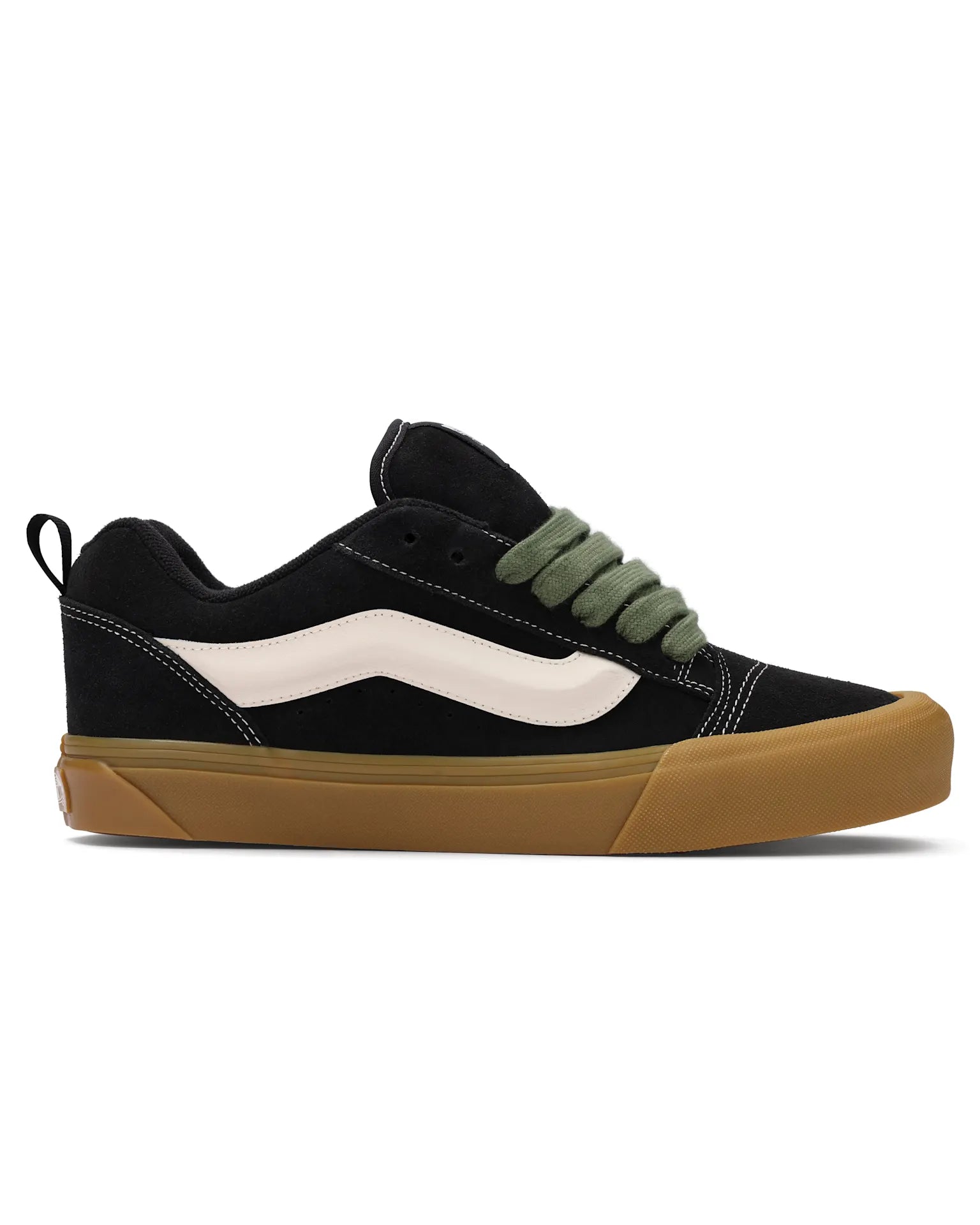 VANS Knu Skool POP BLACK/GREEN Cipő kép 1