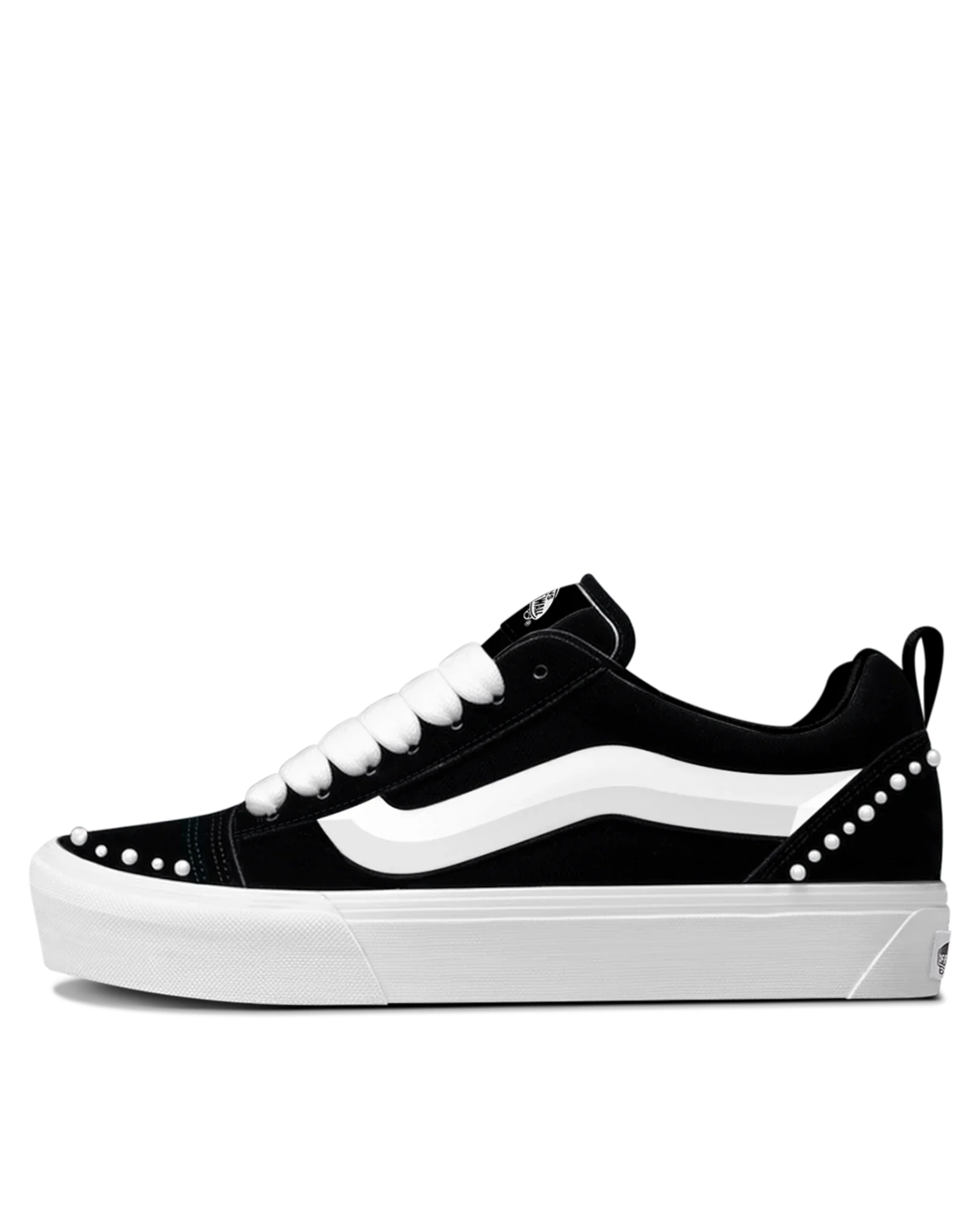 VANS Knu Skool Pearls BLACK Cipő VN000E9XBLA1 - 1