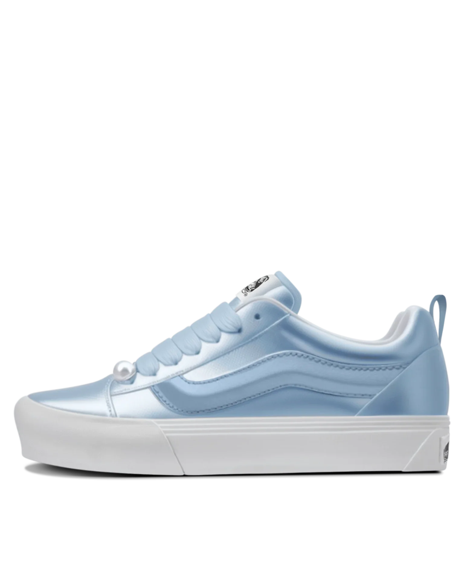 VANS Knu Skool METALLIC LEATHER Cloud Blue Cipő VN000E9XEML1 - 1