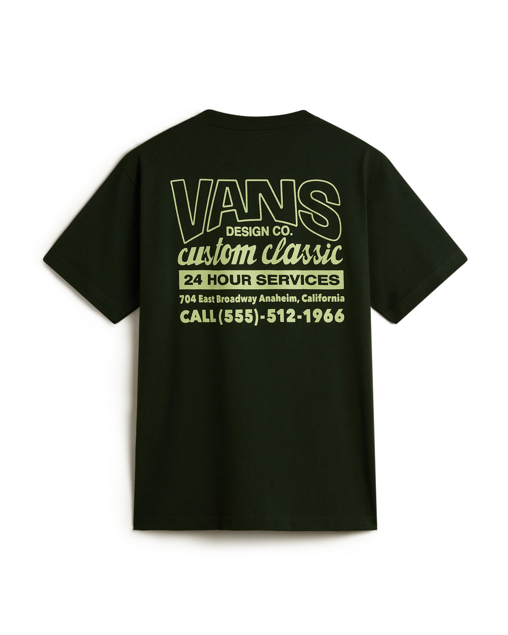 VANS Shop Front SS Dried Kelp Póló VN000M60EMU1 - 2