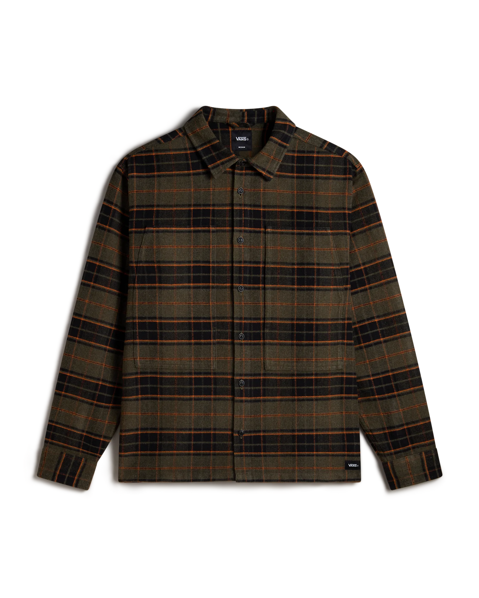 Vans LX Flannel LS Woven GRAPE LEAF HEAT Textil VN000P83KF01 - 1