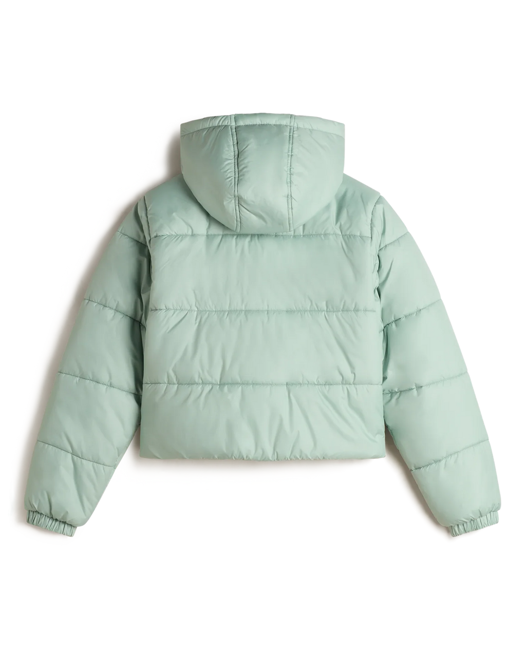 VANS MTE Hillgate Cropped Puffer Gray Olive Kabát VN000PK1EMW1 - 2