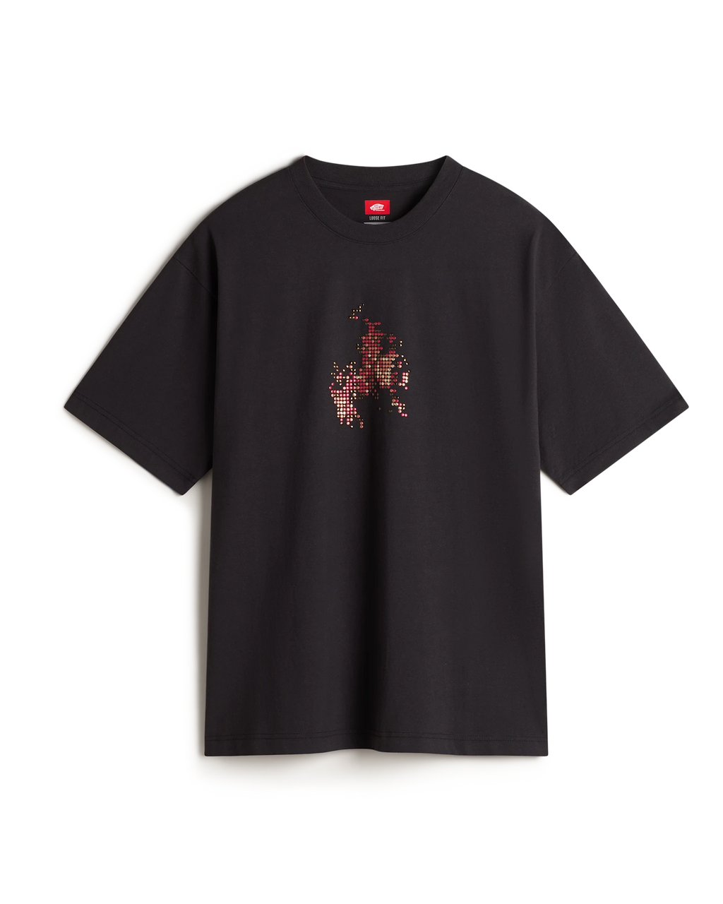 VANS Skate Flame SS Tee Black Póló VN000PNABLK1 - 1