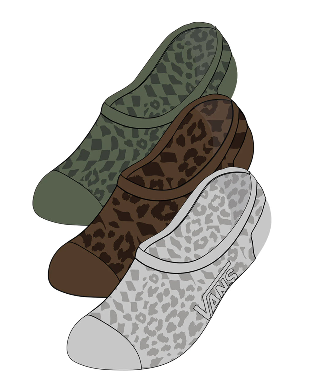 VANS Fuego Canoodle Pine Forest Zokni VN000QBFEN61 - 1