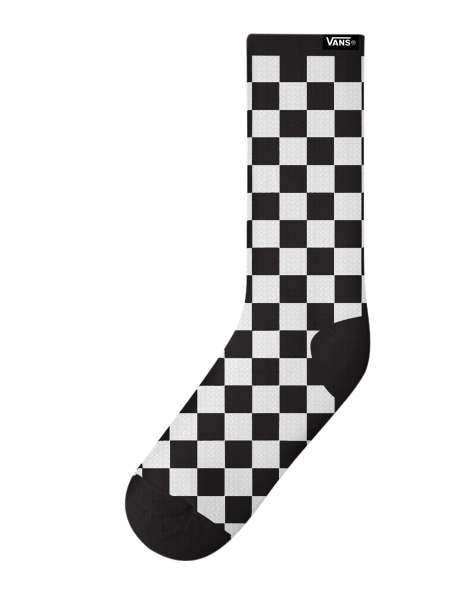 VANS Hazy Sheer Crew CHECKERBOARD Black/White Zokni VN000SYPY281 - 1