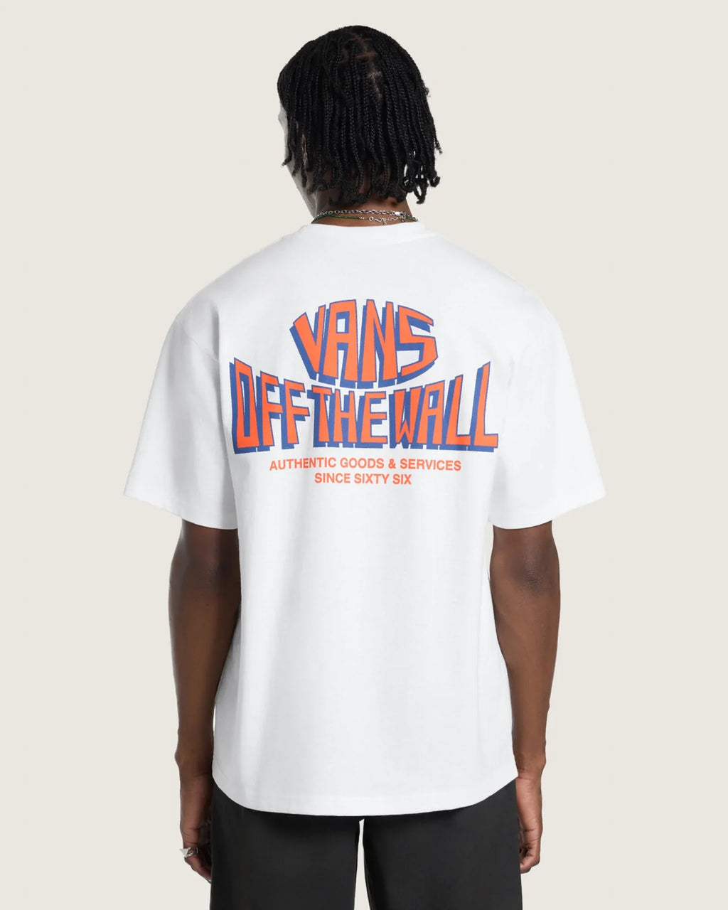 Vans Panoramic SS Tee White Textil VN000X16WHT1 - 4