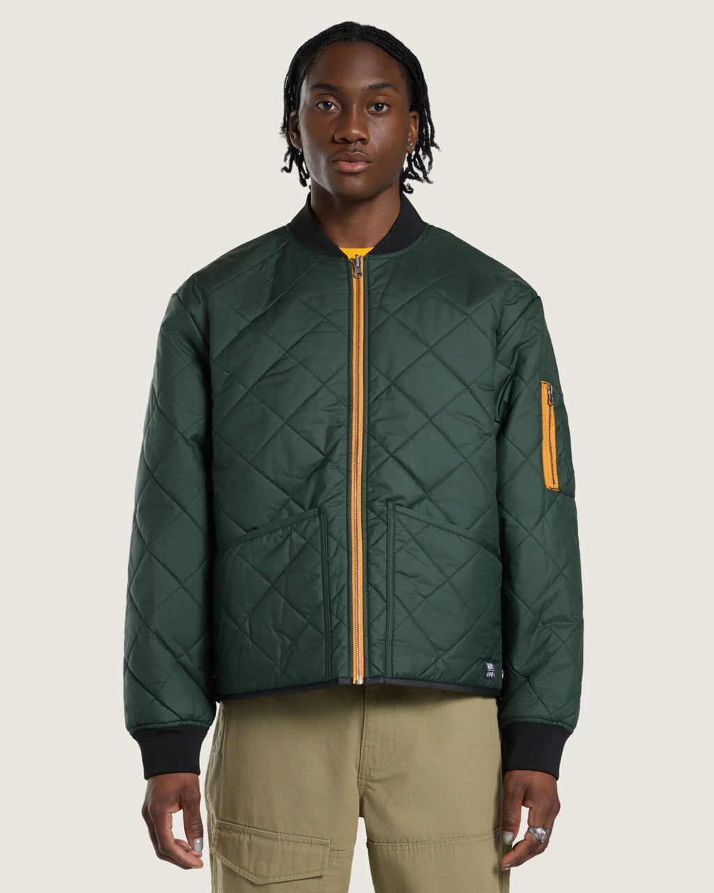 Vans Vans X Atiba Jacket OIL GREEN Textil VN000ZYCTD81 - 3
