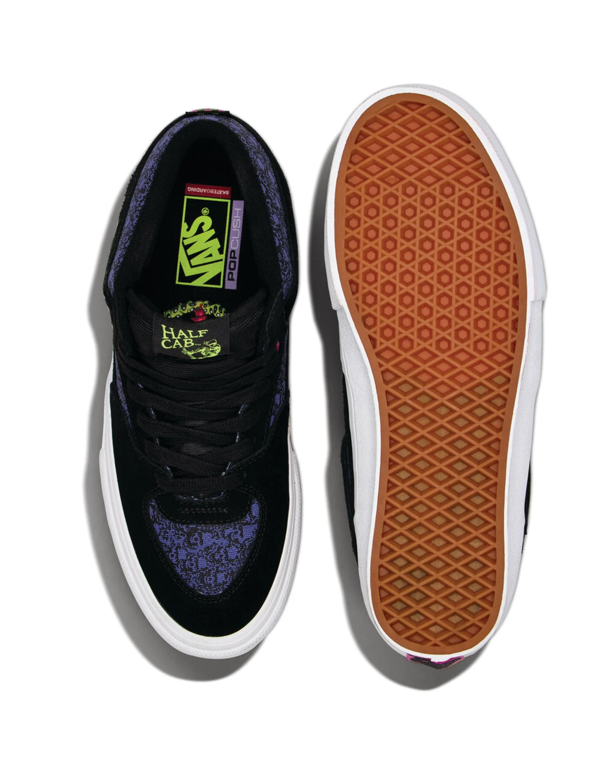 Vans Skate Half Cab Acid Airbrush Violet Purple Cipő VN0A5FCDCPU1 - 2