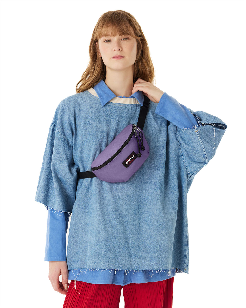 EASTPAK SPRINGER Authentic Original Dahlia Purple Övtáska EK000074A0Z1 - 3