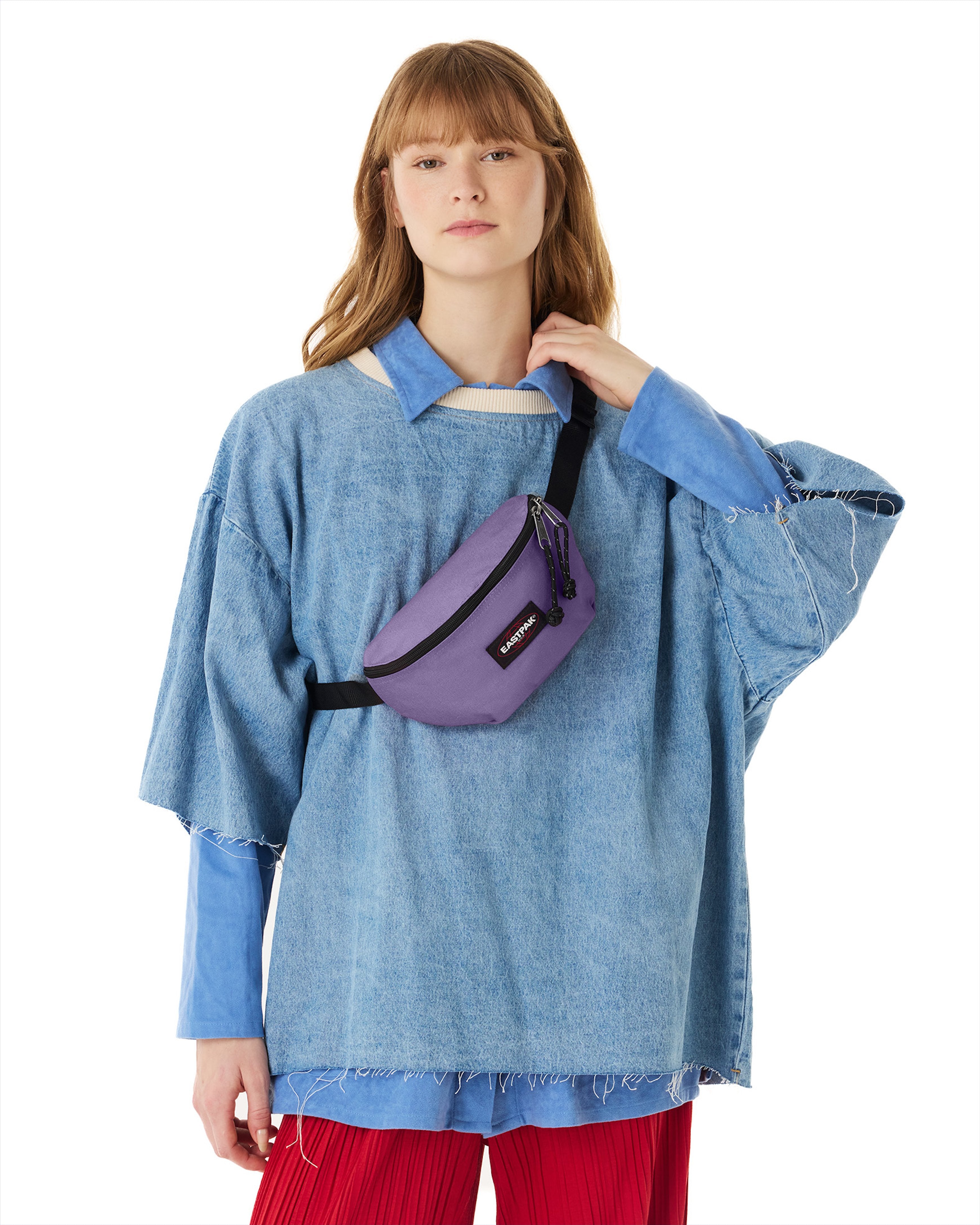 EASTPAK SPRINGER Authentic Original Dahlia Purple Övtáska EK000074A0Z1 - 3