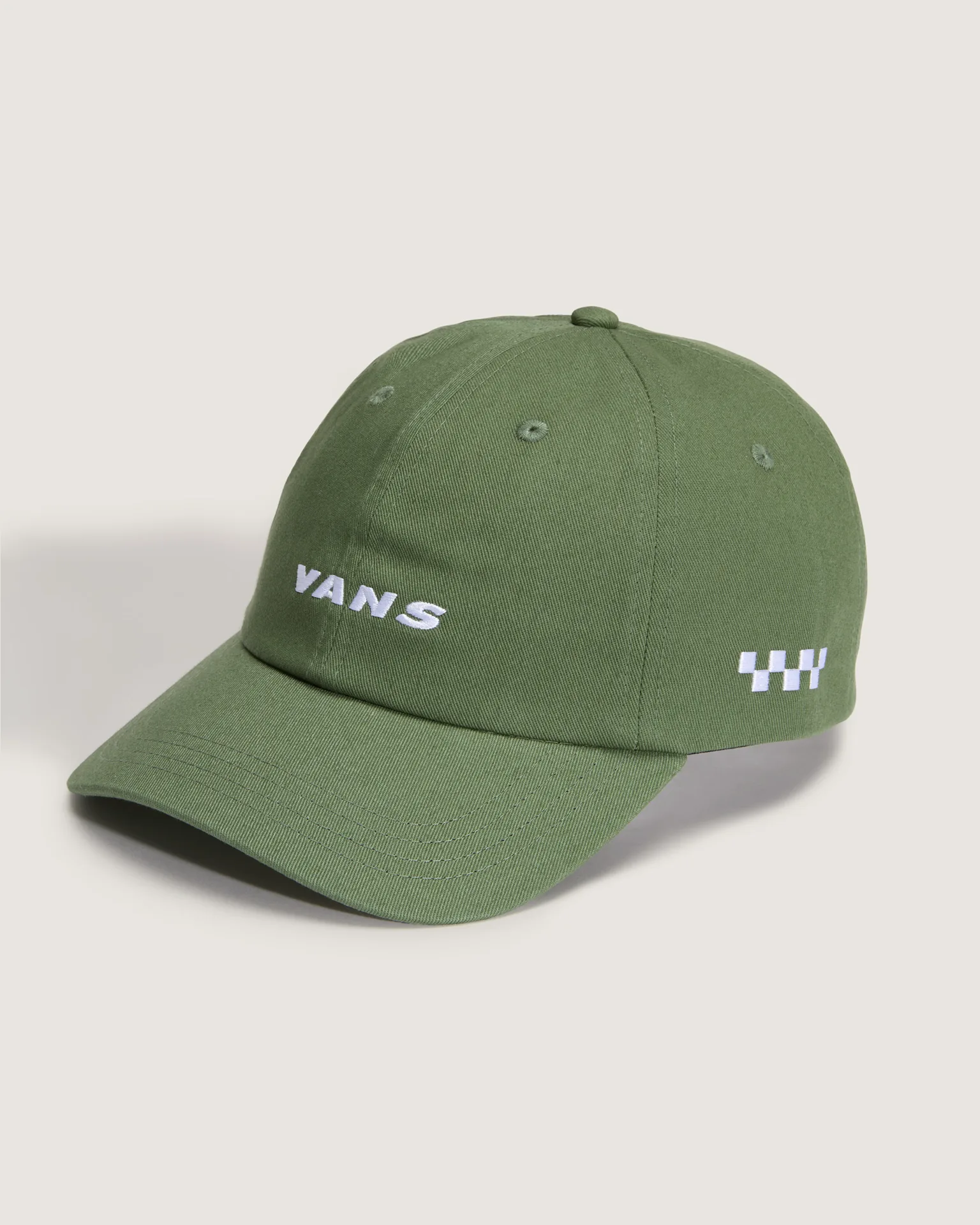 Check Side Curved Bill Jockey