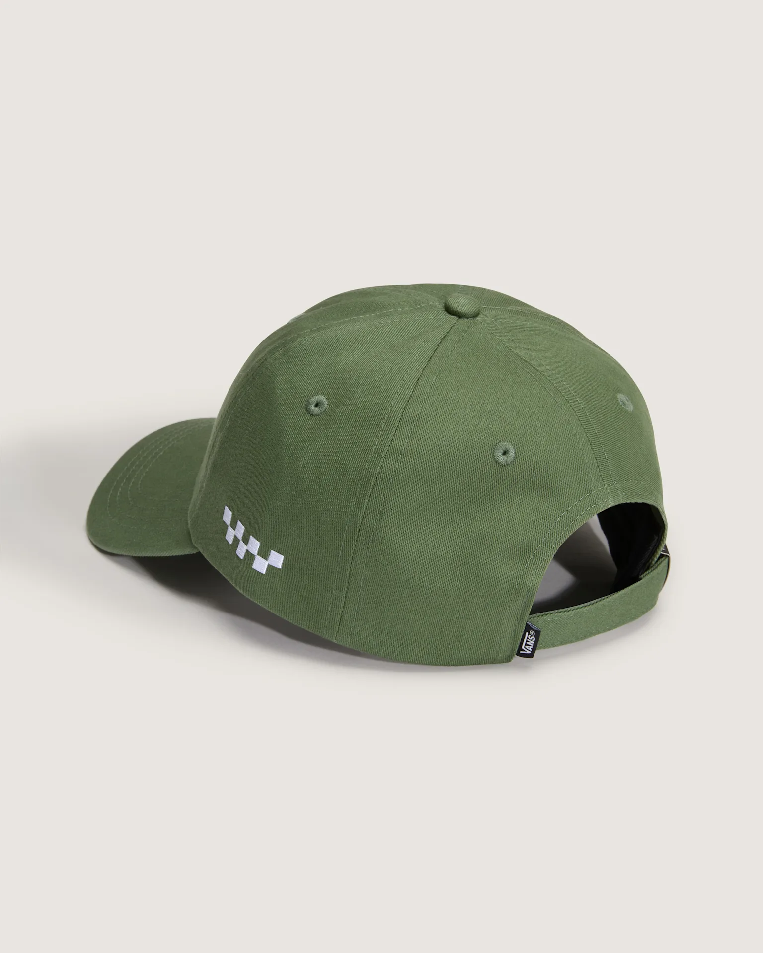 Check Side Curved Bill Jockey