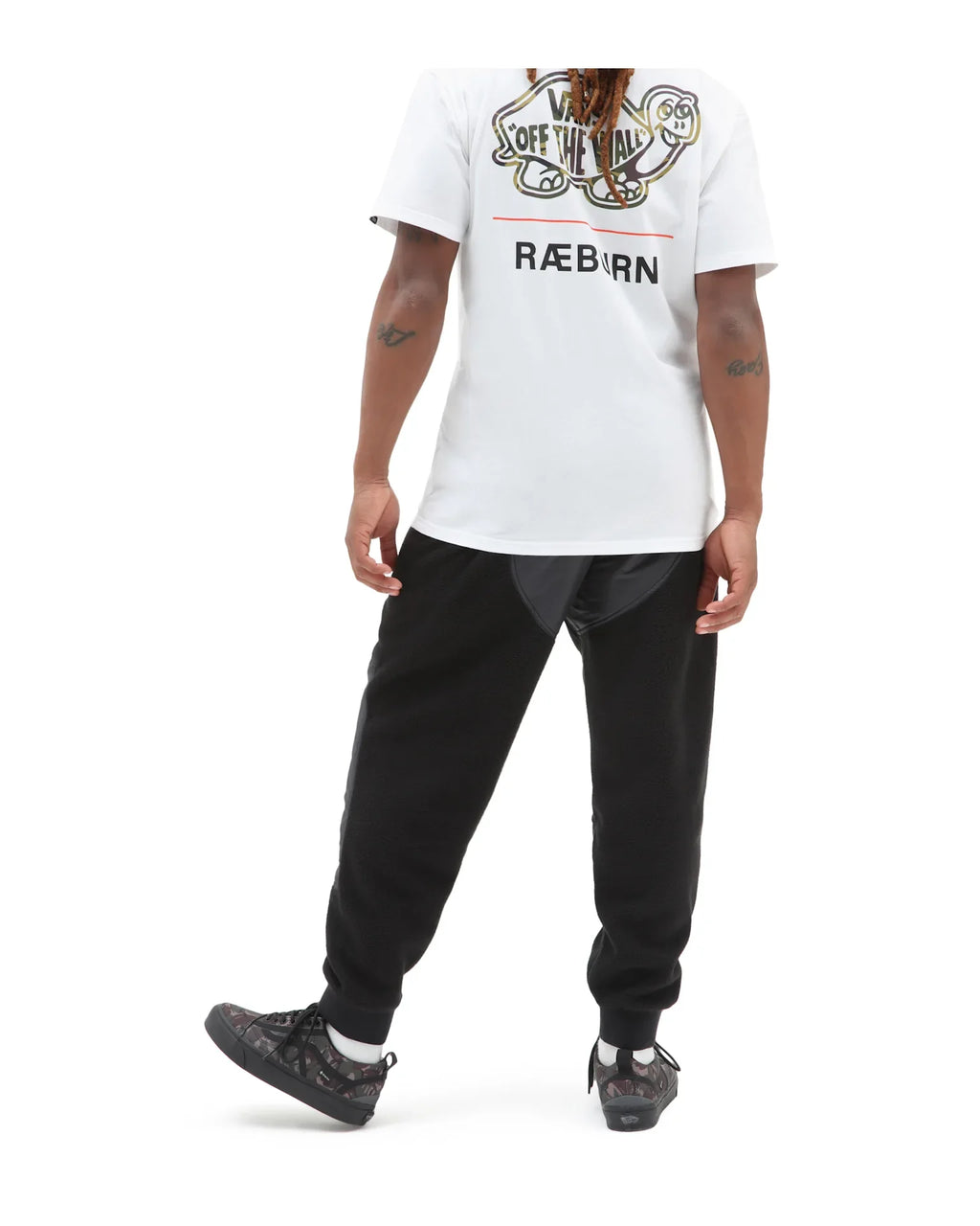 VANS RAEBURN RELAXED FLEECE Black Nadrág VN0000H6BLK1 - 3