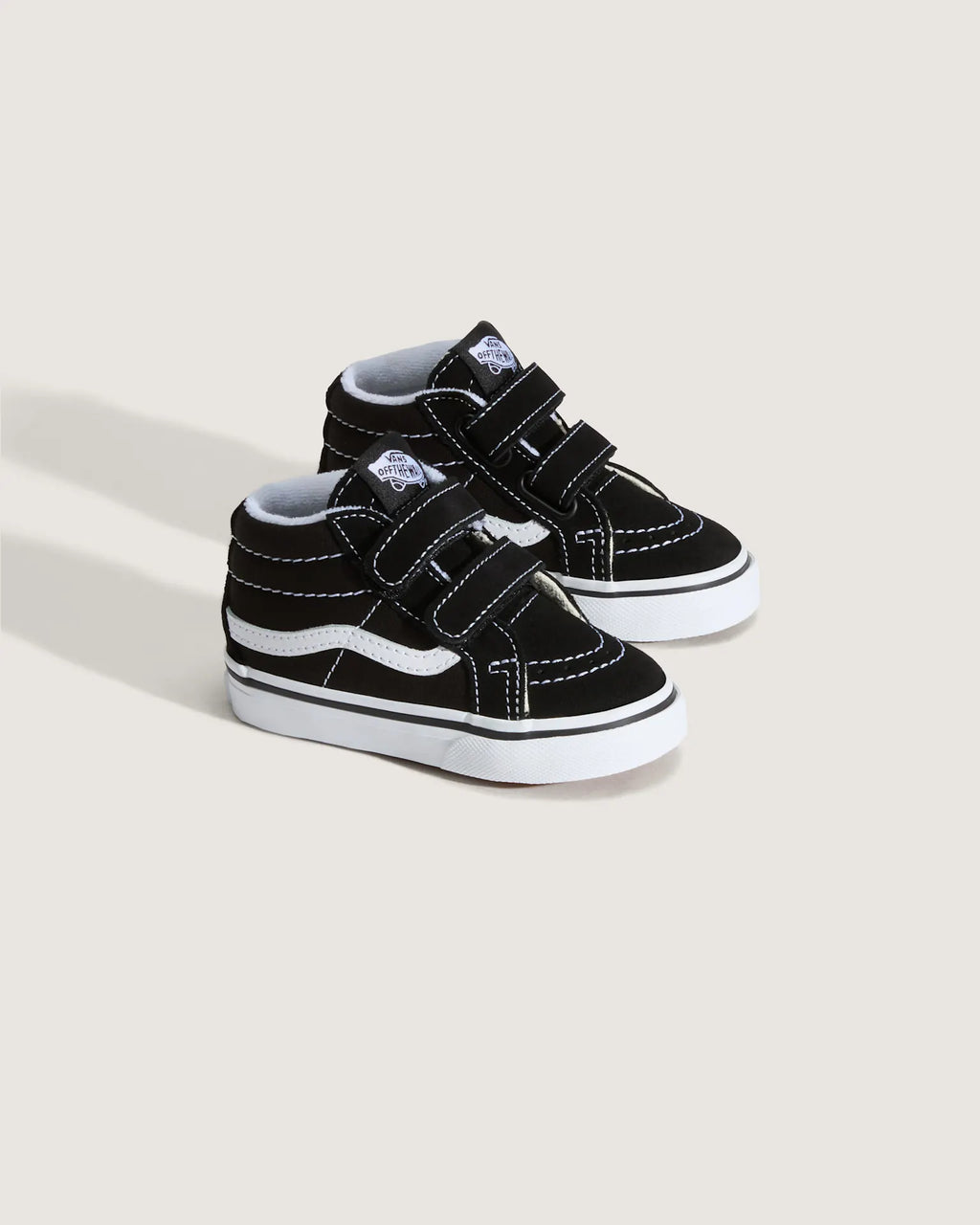 Vans SK8-Mid Reissue V Black/True Whit Cipő VN00018W6BT1 - 2