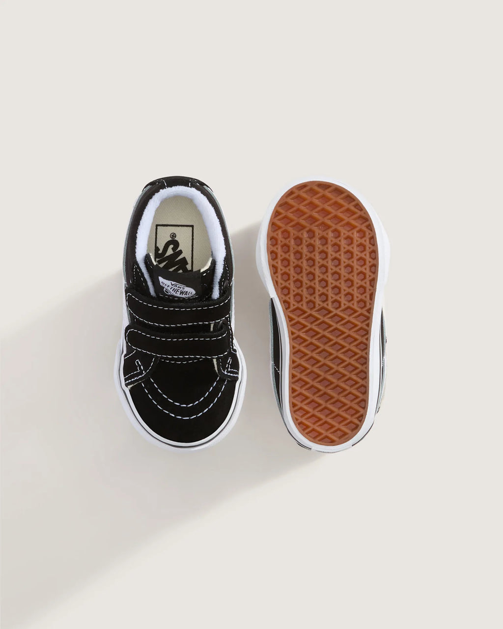 Vans SK8-Mid Reissue V Black/True Whit Cipő VN00018W6BT1 - 3