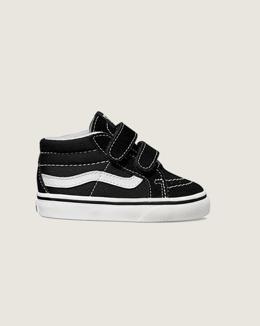 Vans SK8-Mid Reissue V Black/True Whit Cipő VN00018W6BT1 - 8