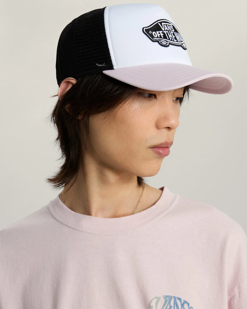 Vans Classic Patch Curved Bill Trucker Pale Petal Kiegészítő VN00066XH8H1 - 4