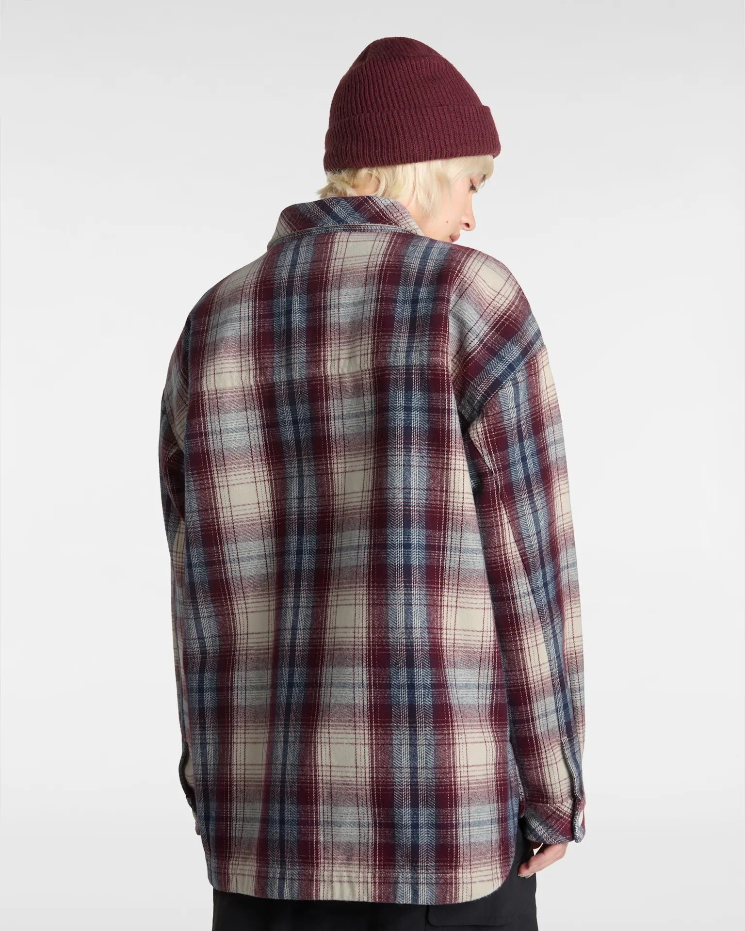 Vans ELIZA OS WOVEN SHACKET Port Royale Textil VN00074M4QU1 - 6
