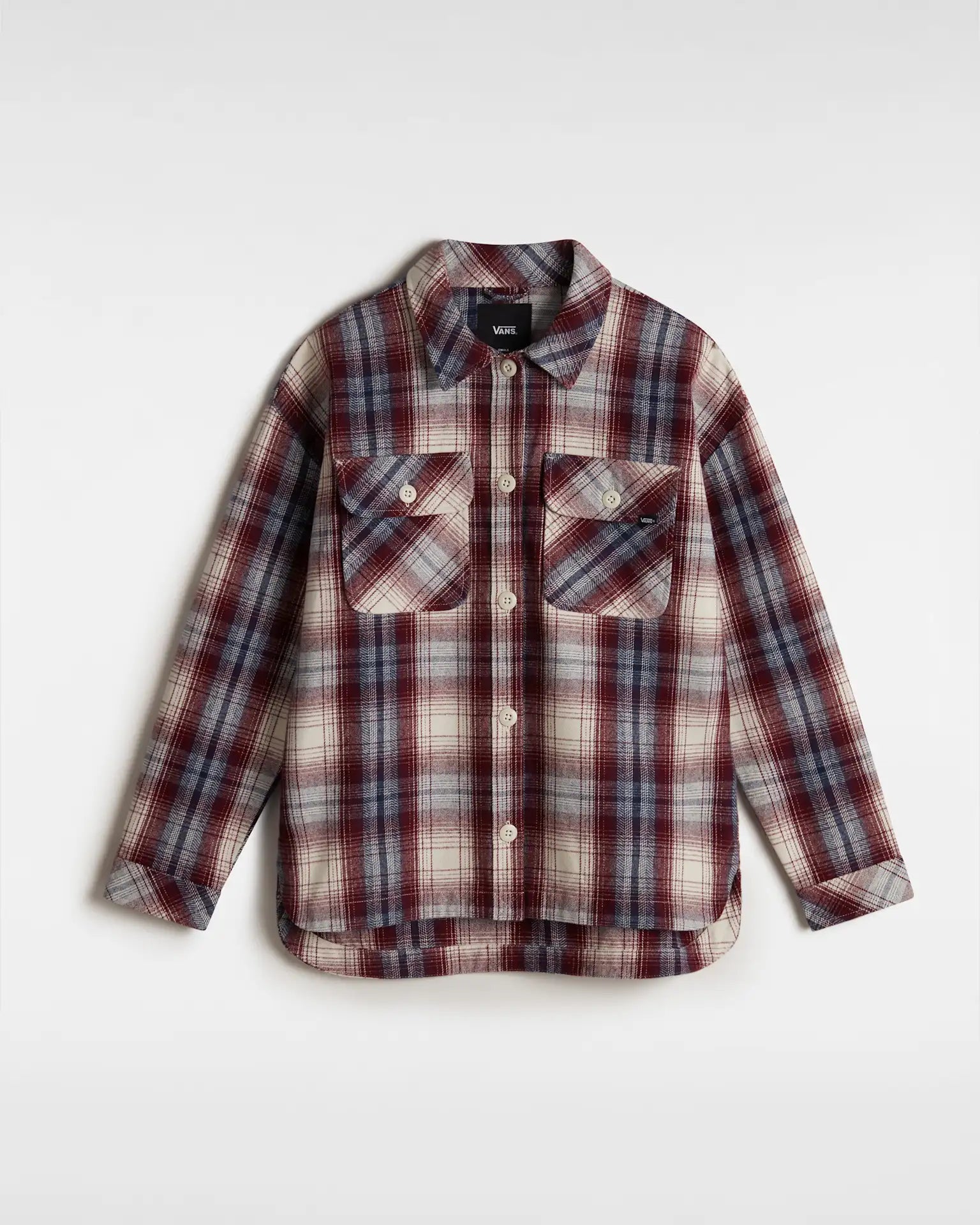 Vans ELIZA OS WOVEN SHACKET Port Royale Textil VN00074M4QU1 - 1