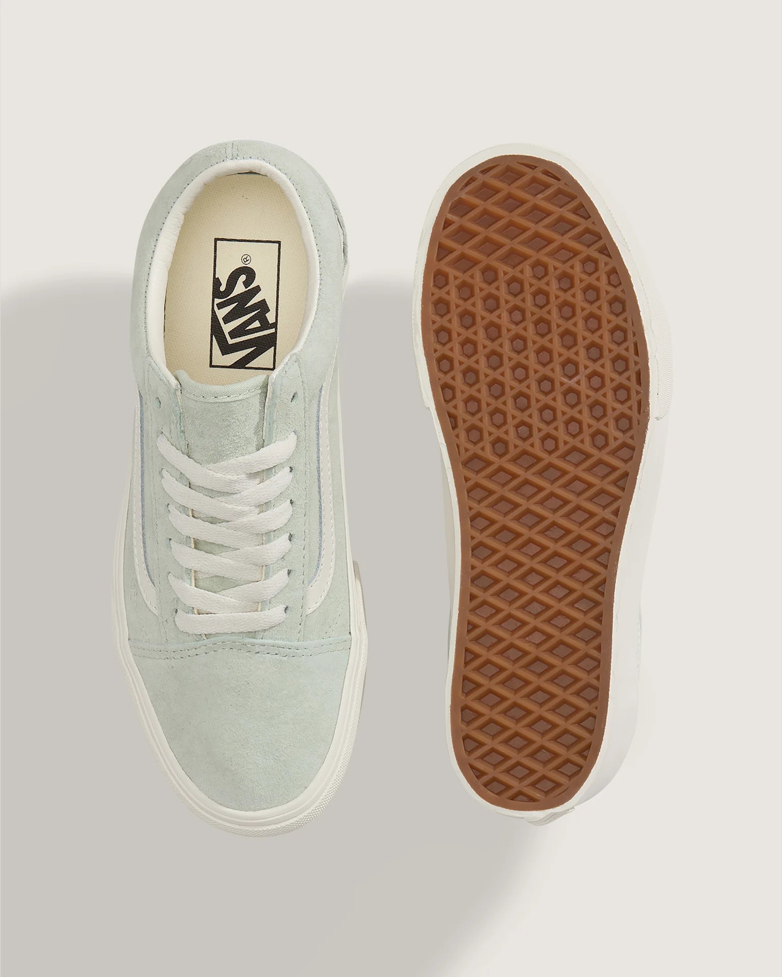 Vans Old Skool Platform PIG SUEDE Dusty Mint Cipő VN0009PZGRT1 - 3