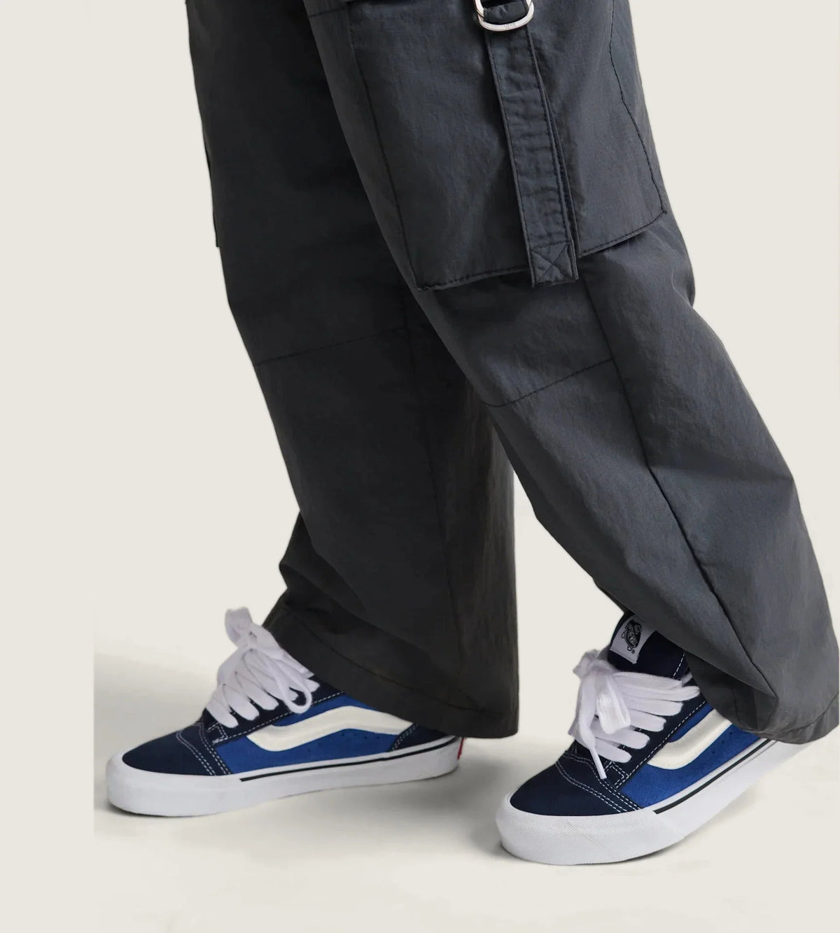 VANS Knu Skool NAVY/TRUE WHITE Cipő - 3