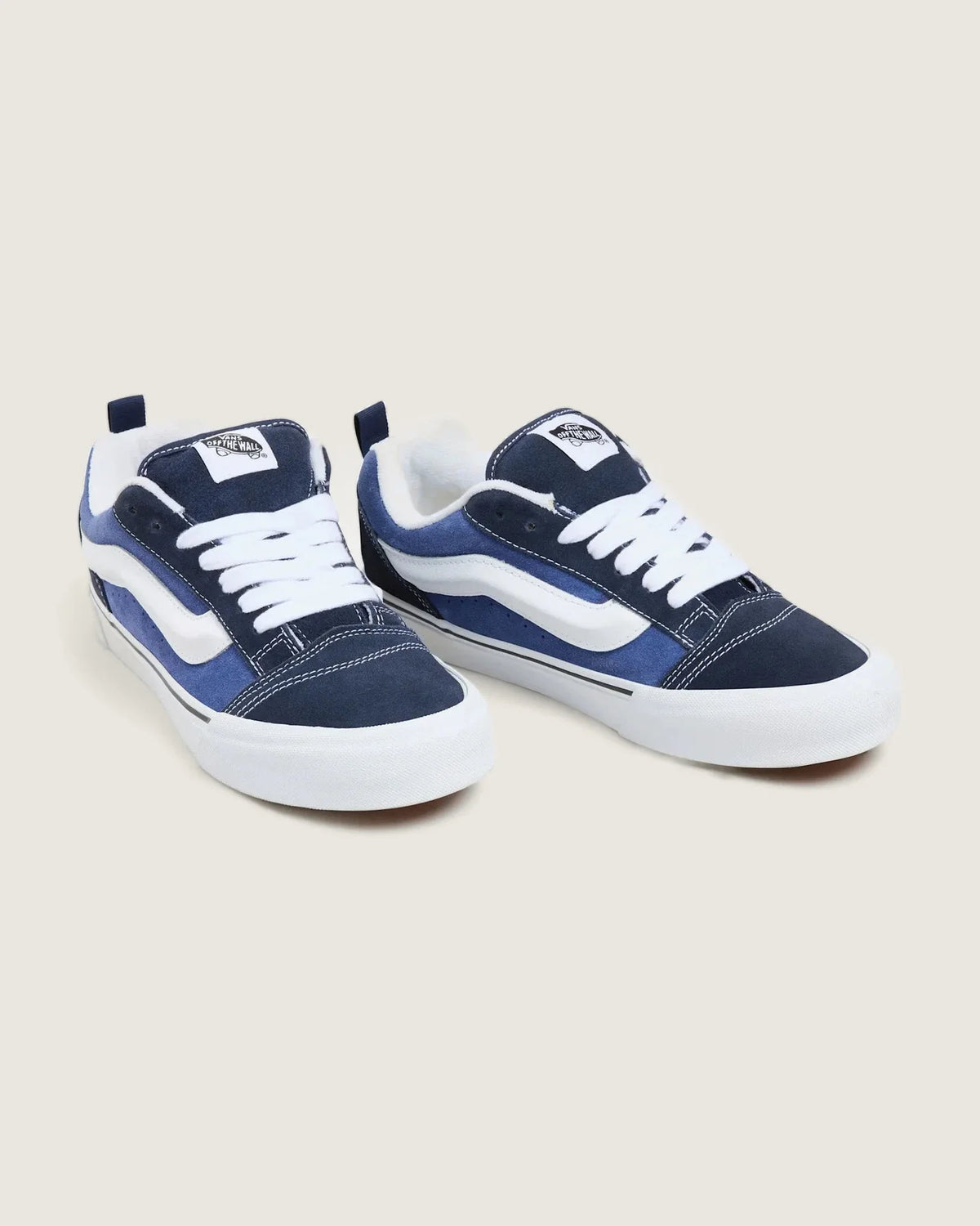 VANS Knu Skool NAVY/TRUE WHITE Cipő - 4