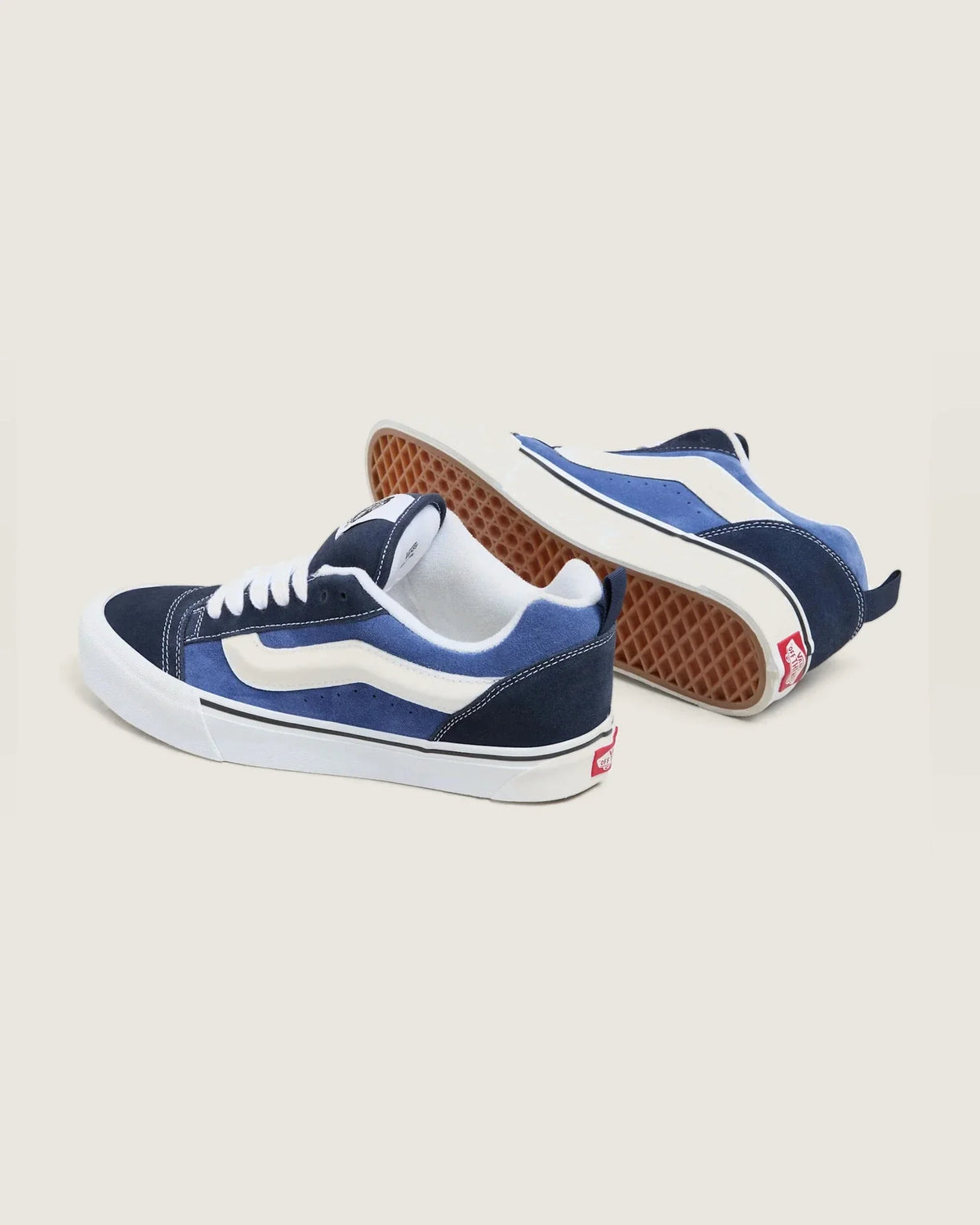 VANS Knu Skool NAVY/TRUE WHITE Cipő - 5