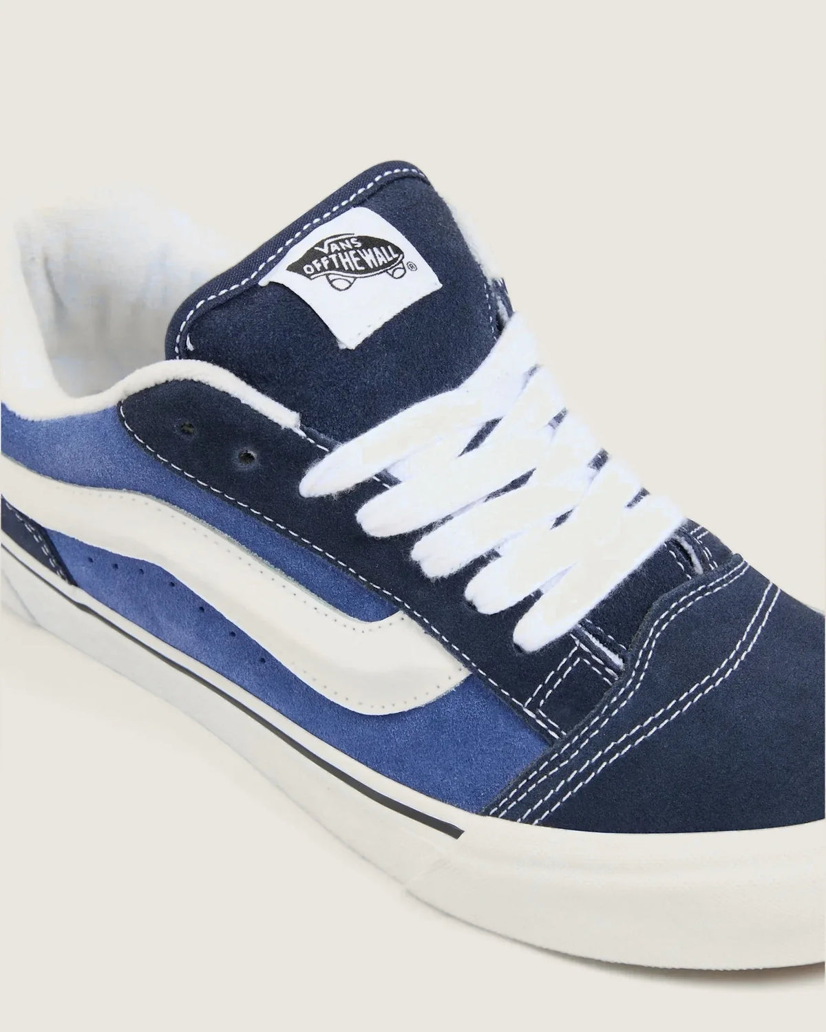 VANS Knu Skool NAVY/TRUE WHITE Cipő - 6