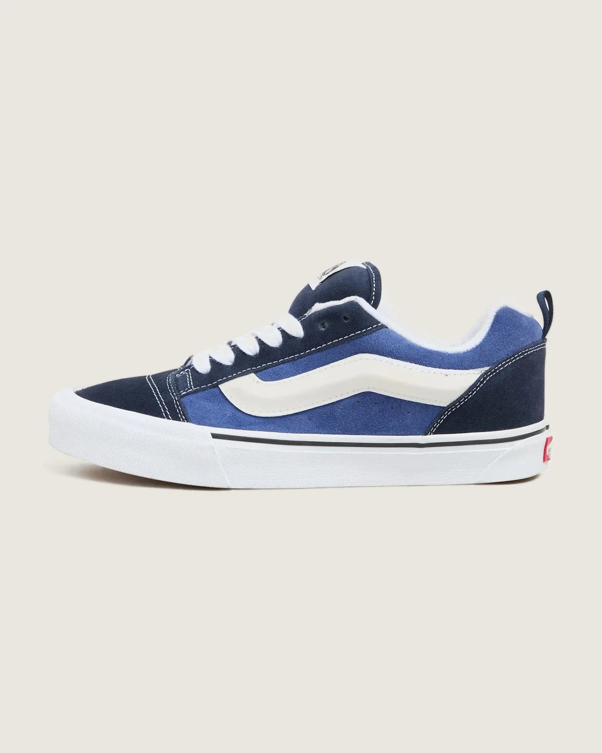 VANS Knu Skool NAVY/TRUE WHITE Cipő - 8
