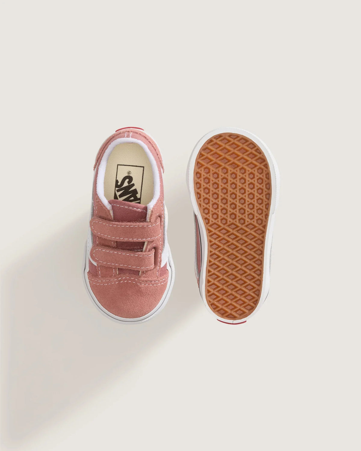 VANS Old Skool V COLOR THEORY WITHERED ROSE Cipő VN0009RCCHO1 - 3