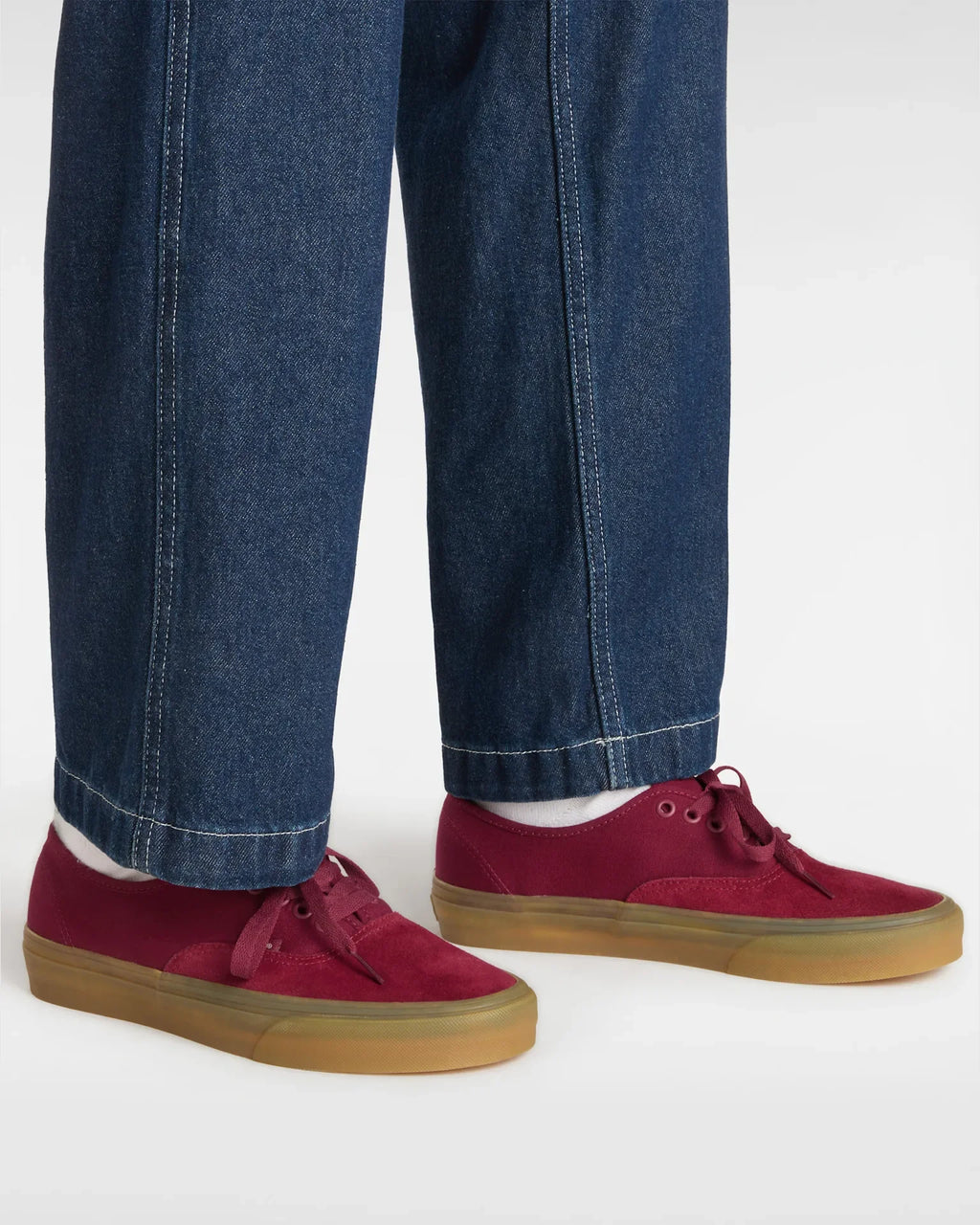 VANS Authentic DARK RED/GUM VN000BW5BG71 - 5