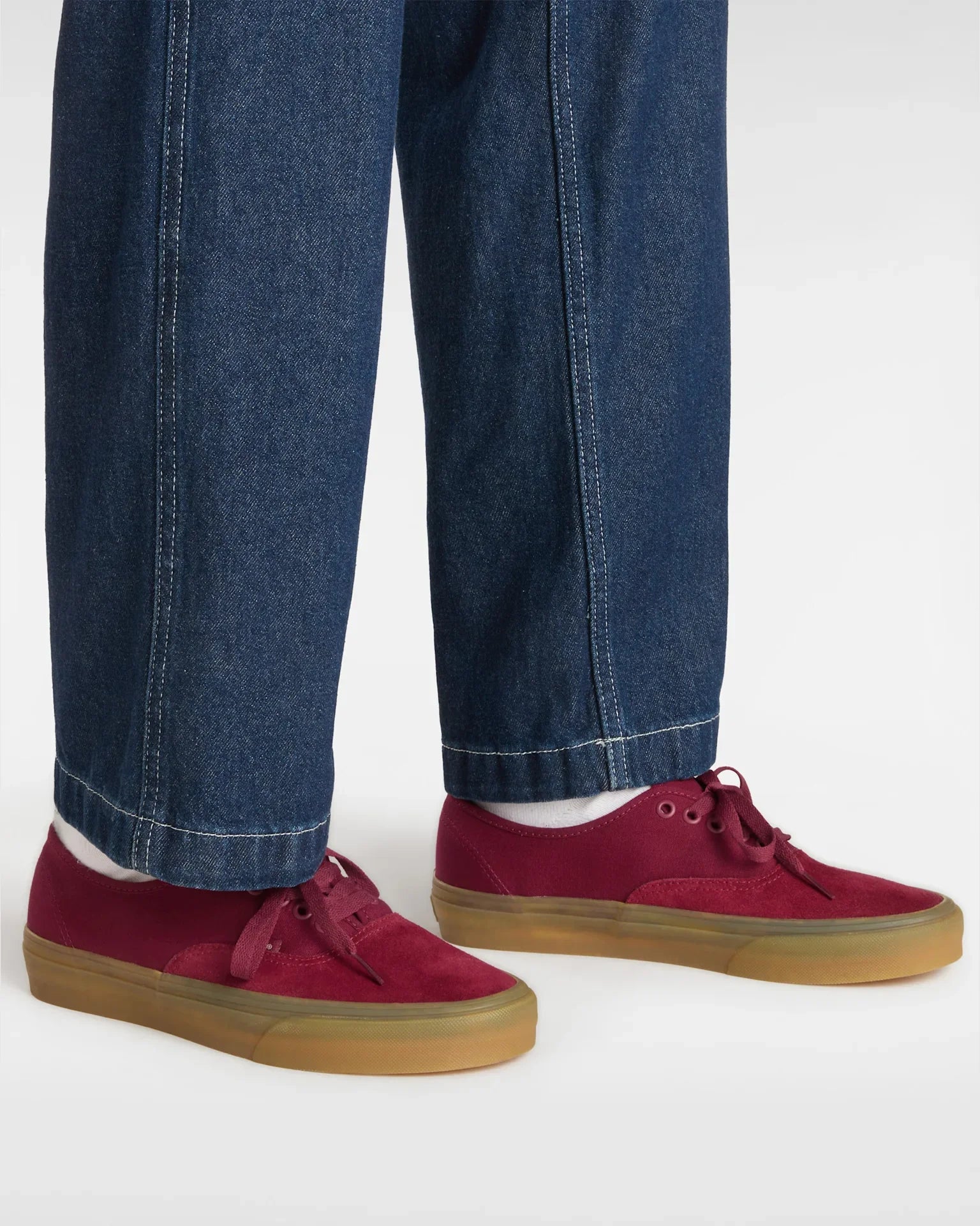 VANS Authentic DARK RED/GUM VN000BW5BG71 - 5