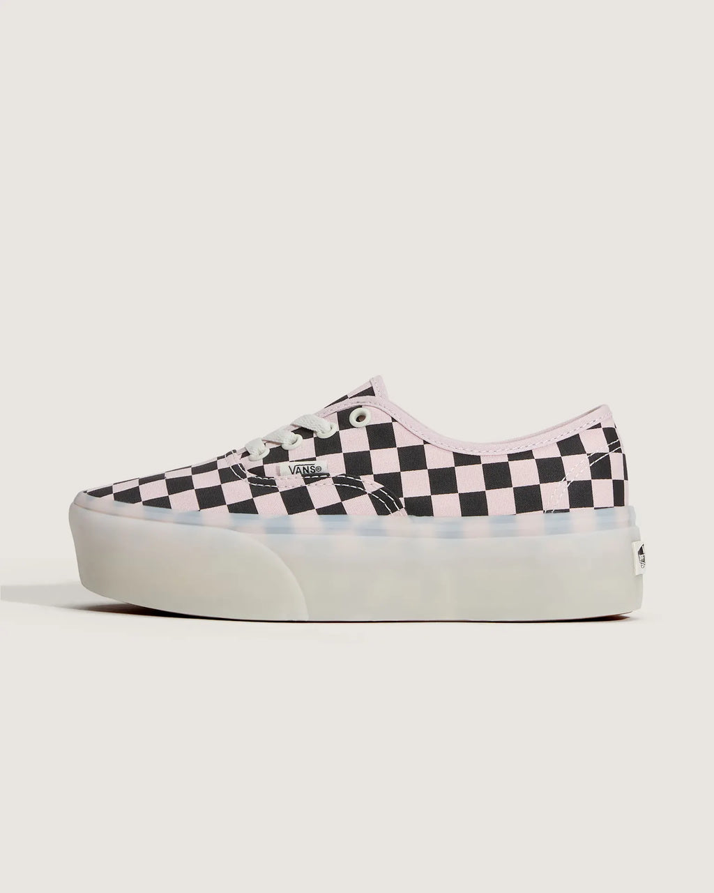 Vans Authentic Stackform CHECKERBOARD Pale Petal Pink Cipő VN000CN0H881 - 1