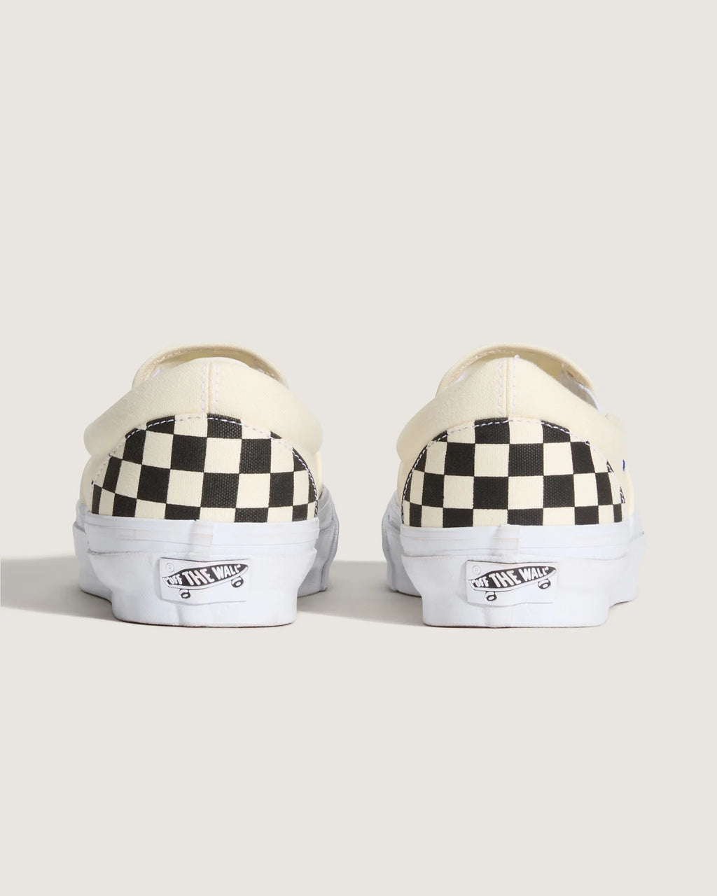 VANS LX Slip-On Reissue 98 LX CHECKERBOARD Black/Off White Cipő VN000CSE2BO1 - 4