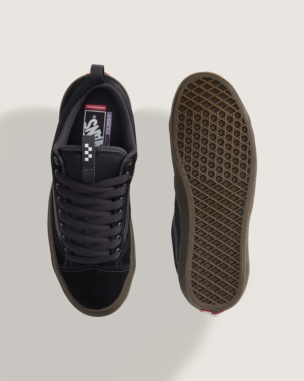 Vans Skate Old Skool 36 + black/charcoal/ Cipő VN000D5RB0V1 - 3