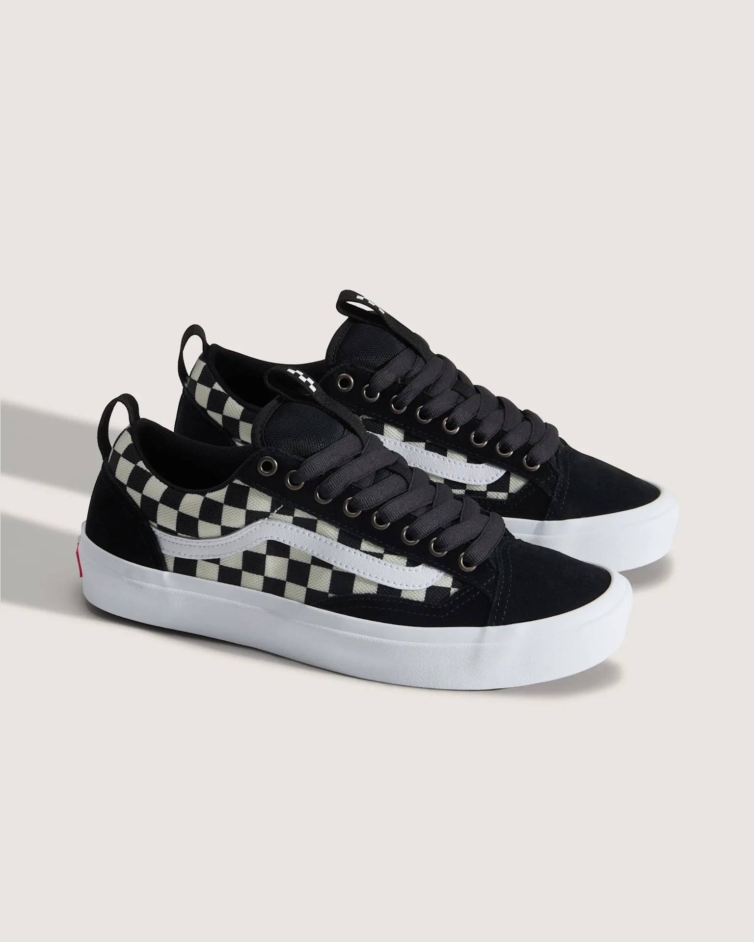 Vans Skate Old Skool 36 + CHECKERBOARD Black/White Cipő VN000D5RY281 - 2