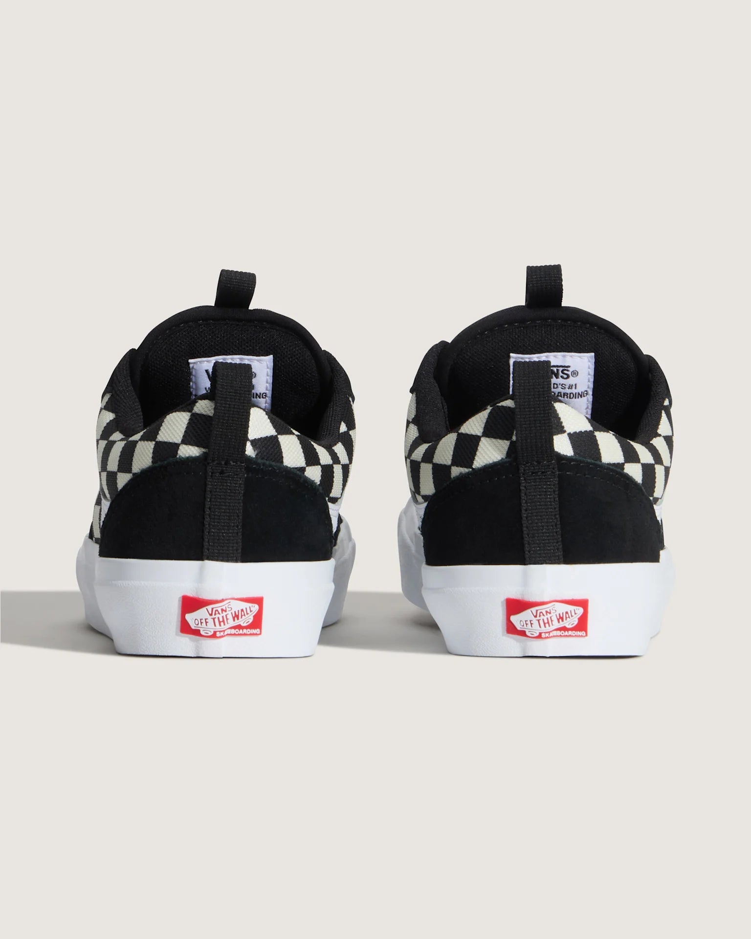 Vans Skate Old Skool 36 + CHECKERBOARD Black/White Cipő VN000D5RY281 - 4