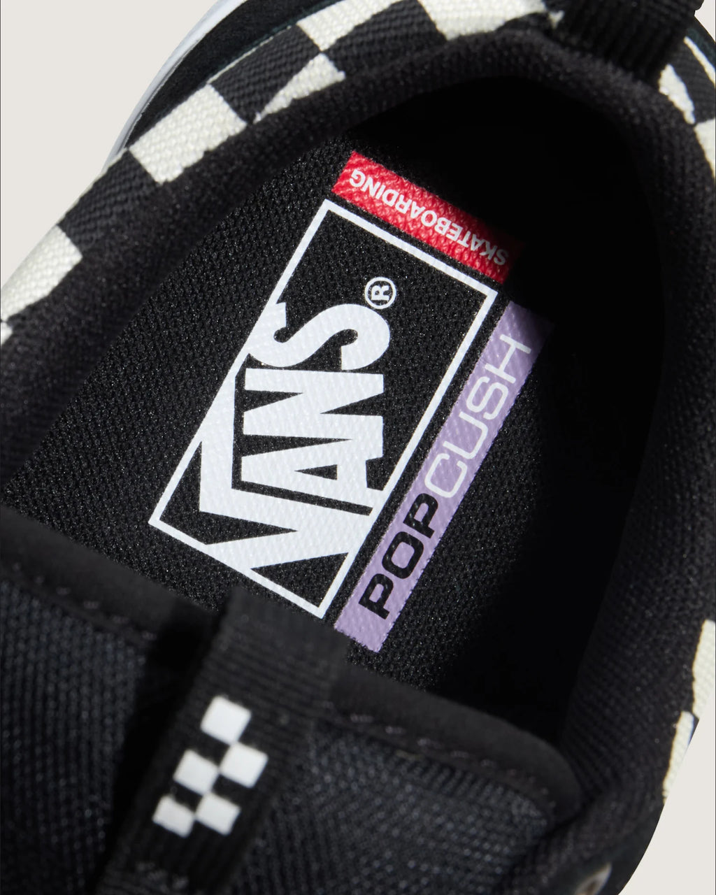 Vans Skate Old Skool 36 + CHECKERBOARD Black/White Cipő VN000D5RY281 - 5