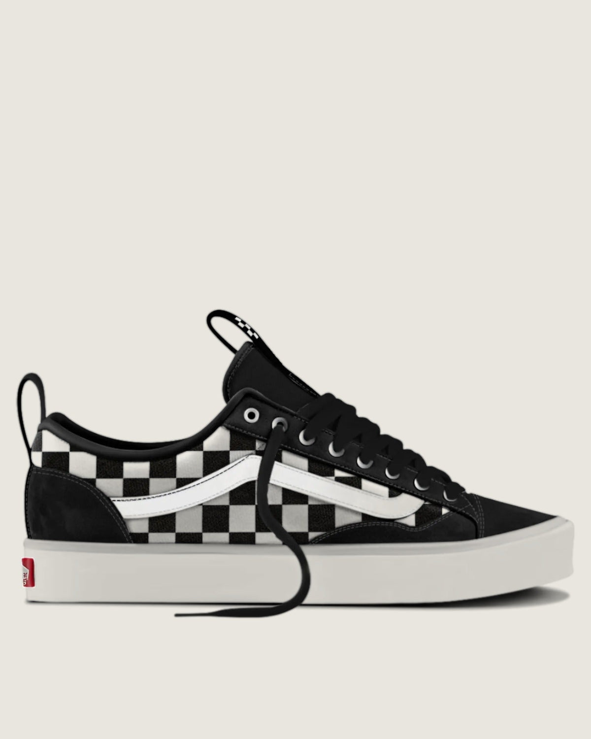 Vans Skate Old Skool 36 + CHECKERBOARD Black/White Cipő VN000D5RY281 - 8