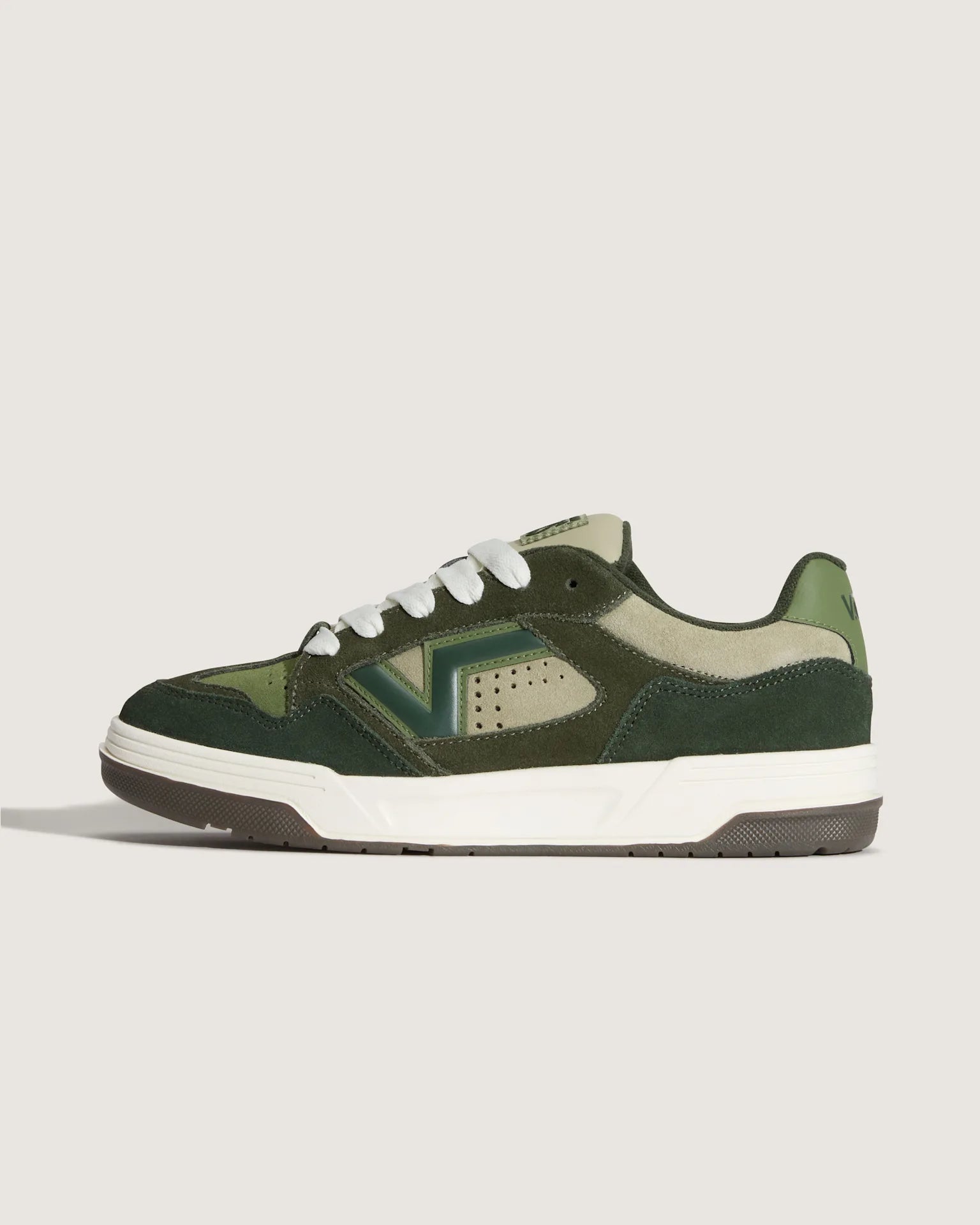 VANS Upland TONAL BLOCK GREEN/MULTI Cipő VN000D6FBGK1 - 1