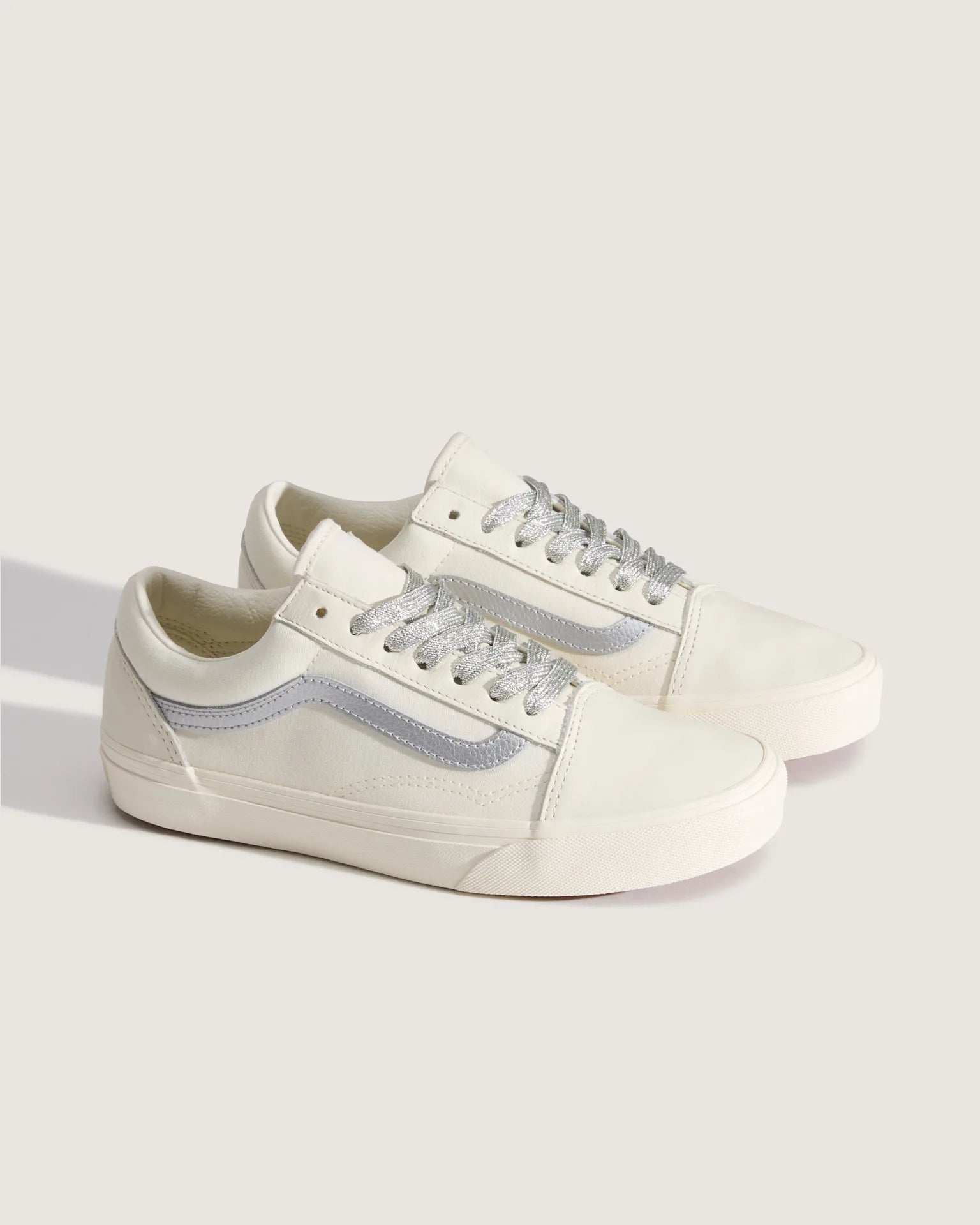 VANS Old Skool METALLIC EGRET Cipő VN000D6WC9F1 - 2