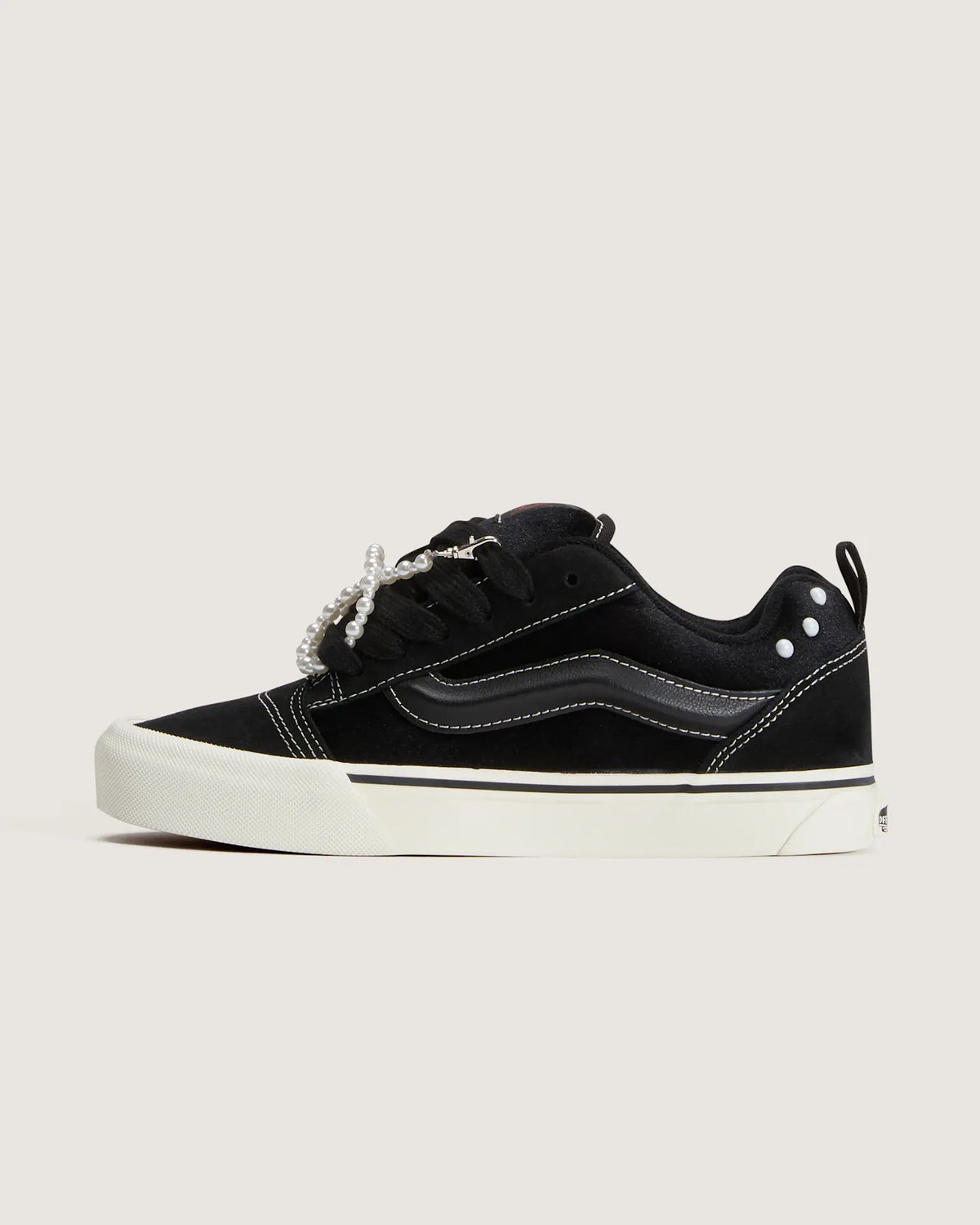 Vans Knu Skool PEARL SUEDE Black Cipő VN000D6ZBLA1 - 1