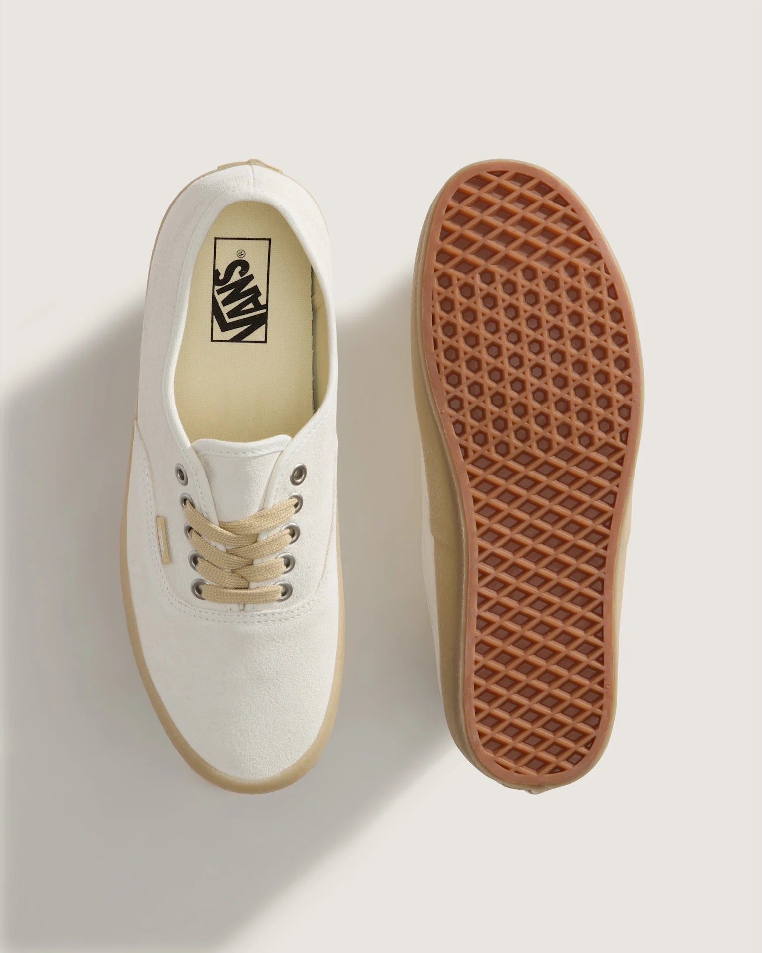 VANS Authentic CREPE marshmallow Cipő VN000D7YCD31 - 3