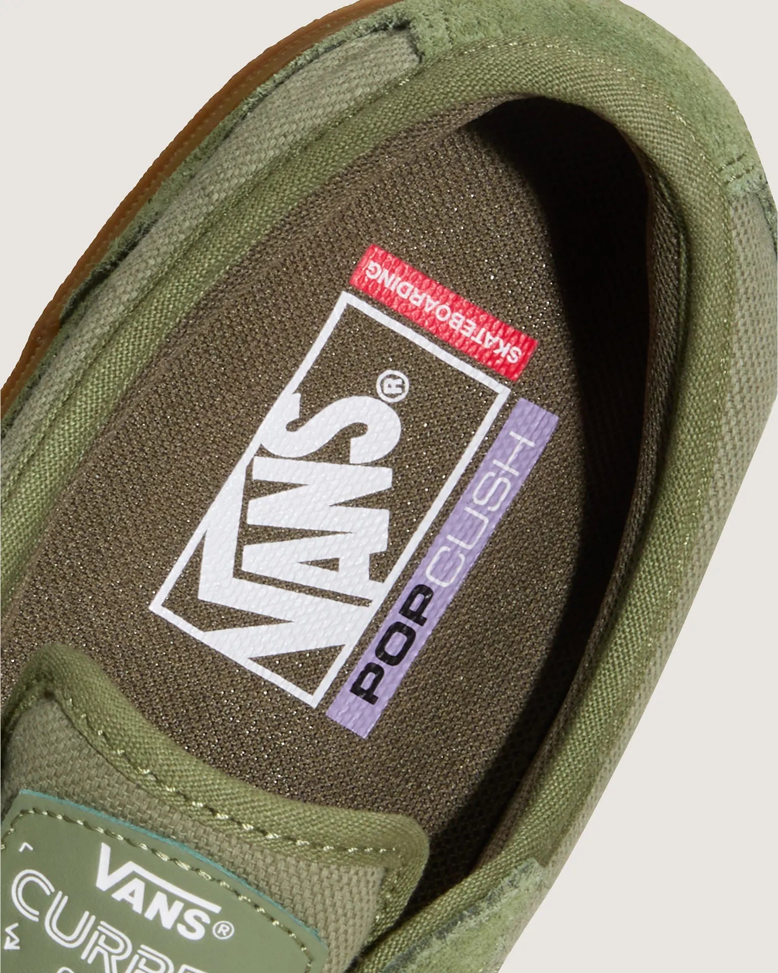 VANS Skate Curren Caples CREPE Green/Gum Cipő VN000D8517P1 - 7