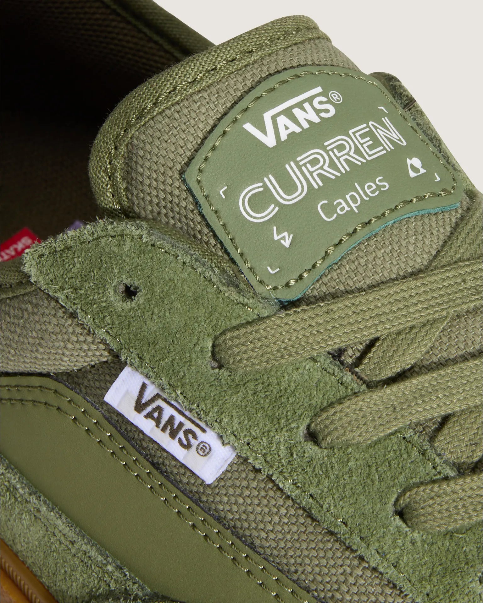 VANS Skate Curren Caples CREPE Green/Gum Cipő VN000D8517P1 - 9