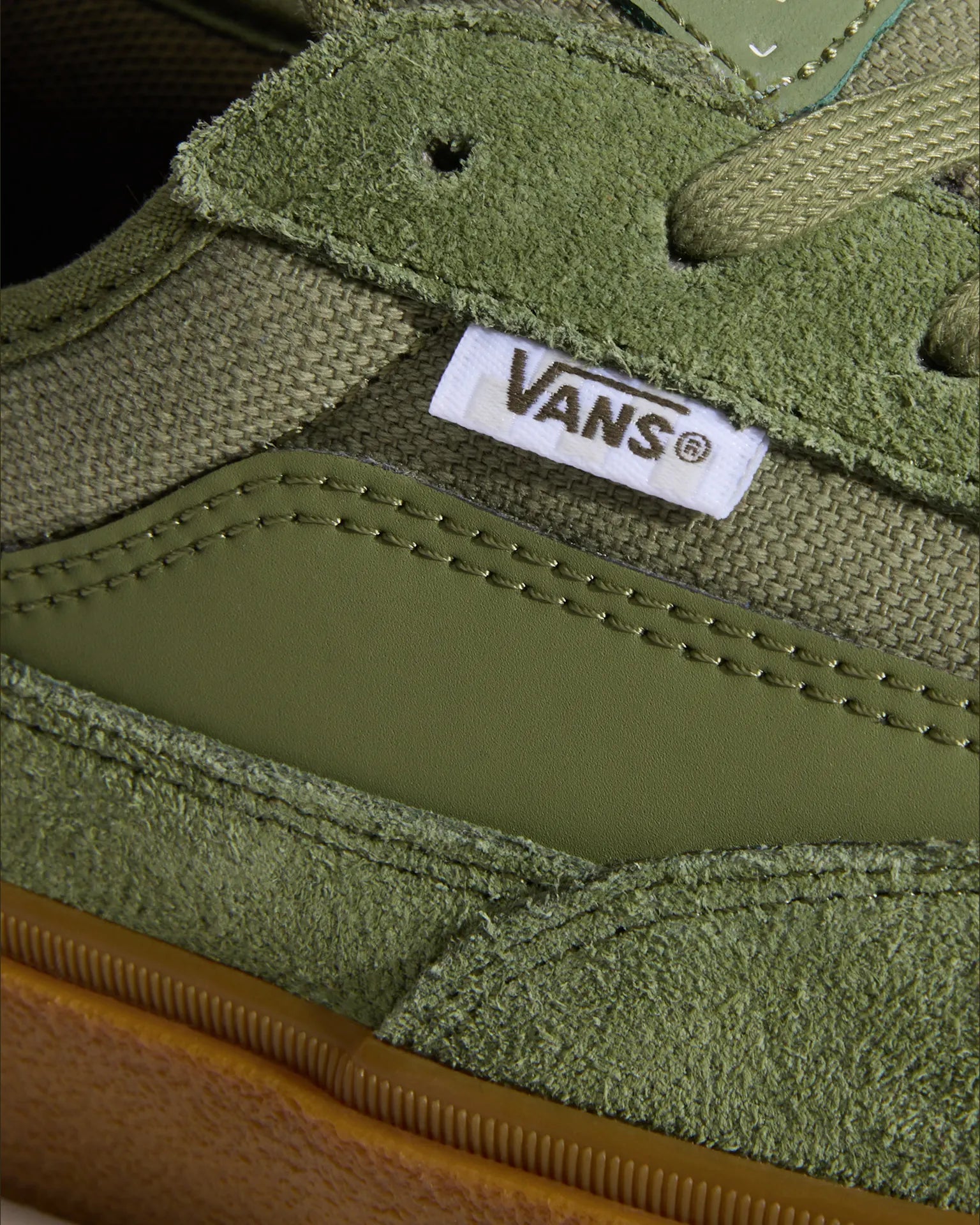 VANS Skate Curren Caples CREPE Green/Gum Cipő VN000D8517P1 - 10