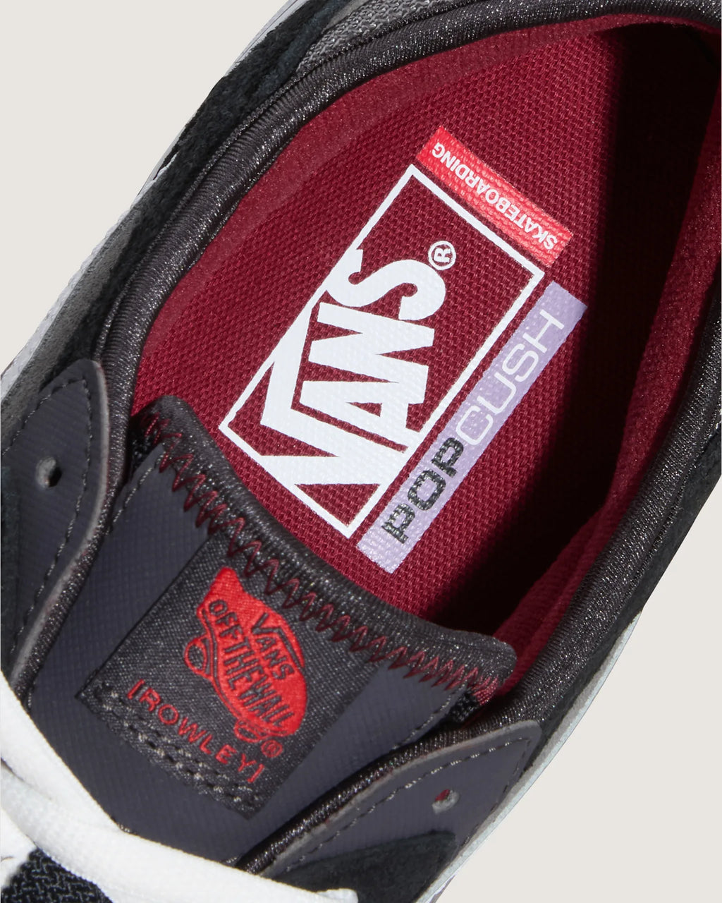 Vans Skate Rowley Black/Charcoal Cipő VN000DA2BA51 - 5